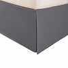 Microfiber Wrinkle-Free Solid 15-Inch Drop Bed Skirt