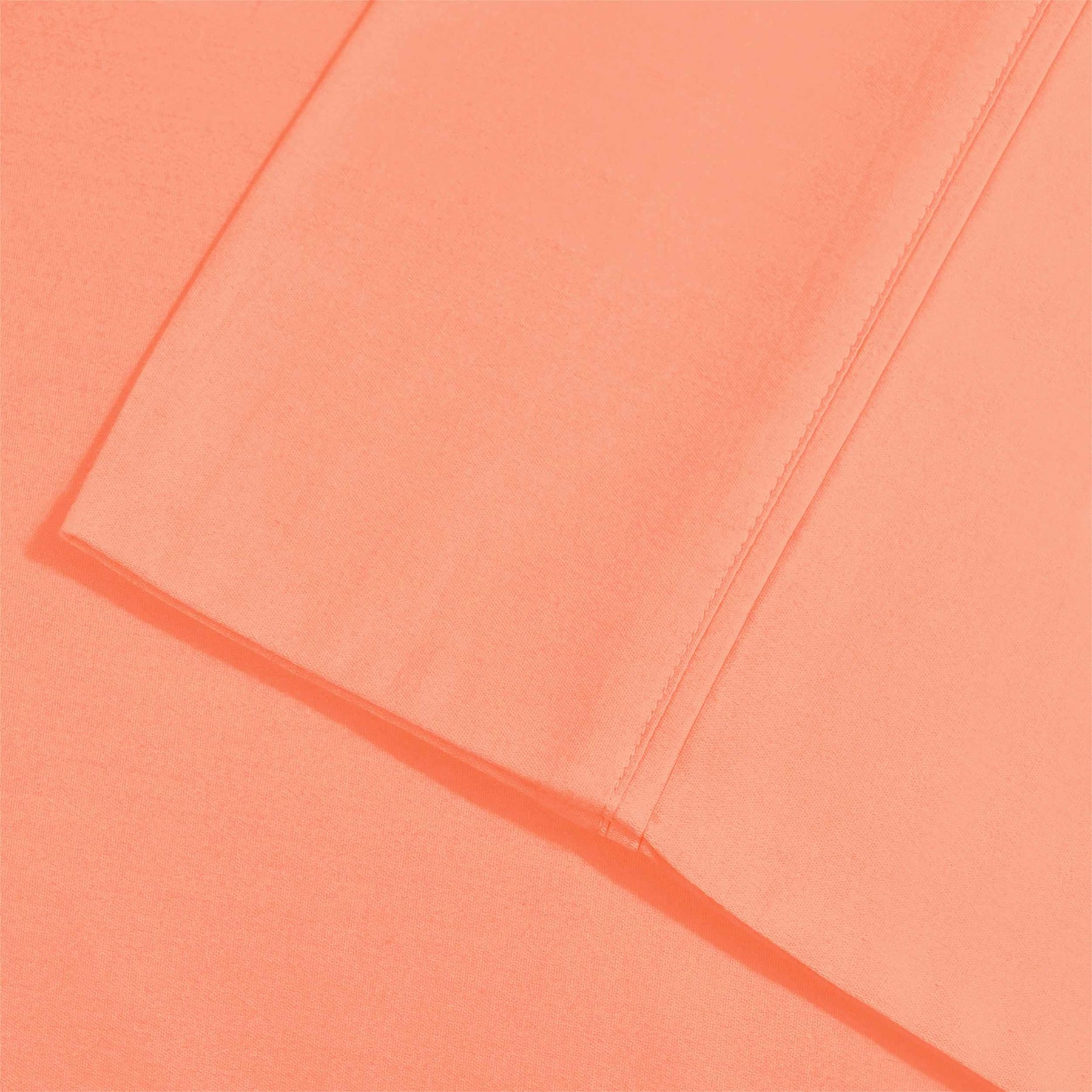 Microfiber Wrinkle Resistant Solid 2 Piece Pillowcase Set
