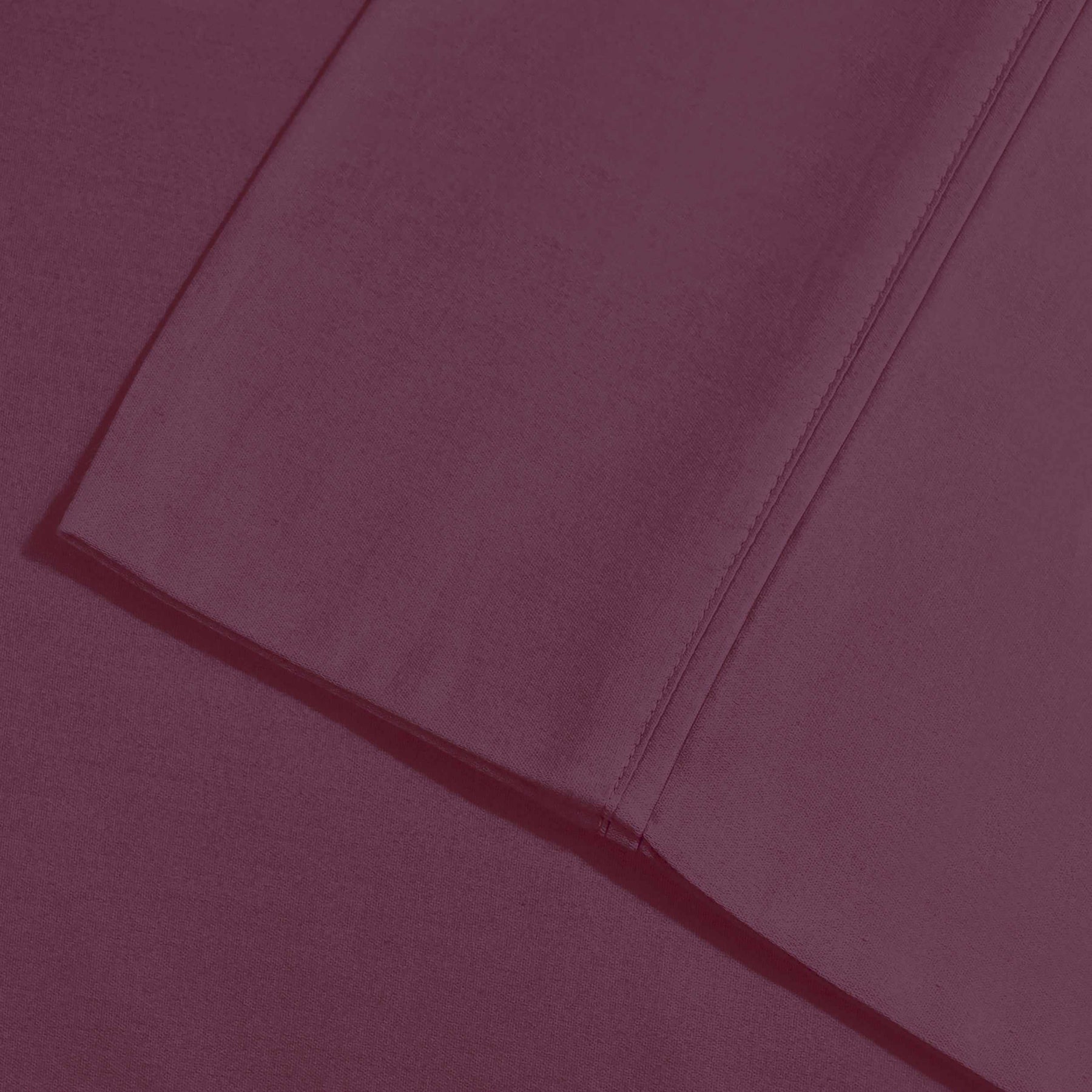 Microfiber Wrinkle Resistant Solid 2 Piece Pillowcase Set