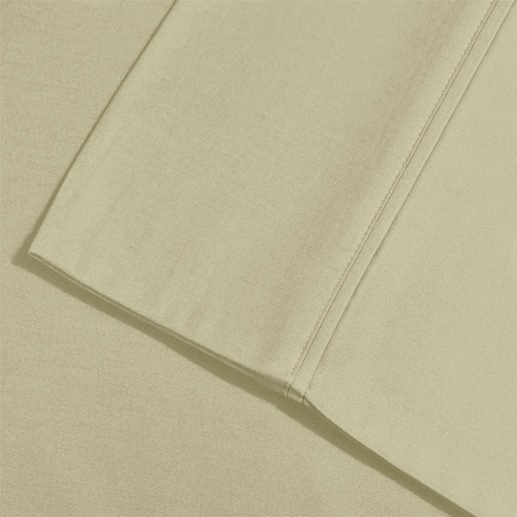 Microfiber Wrinkle Resistant Solid 2 Piece Pillowcase Set