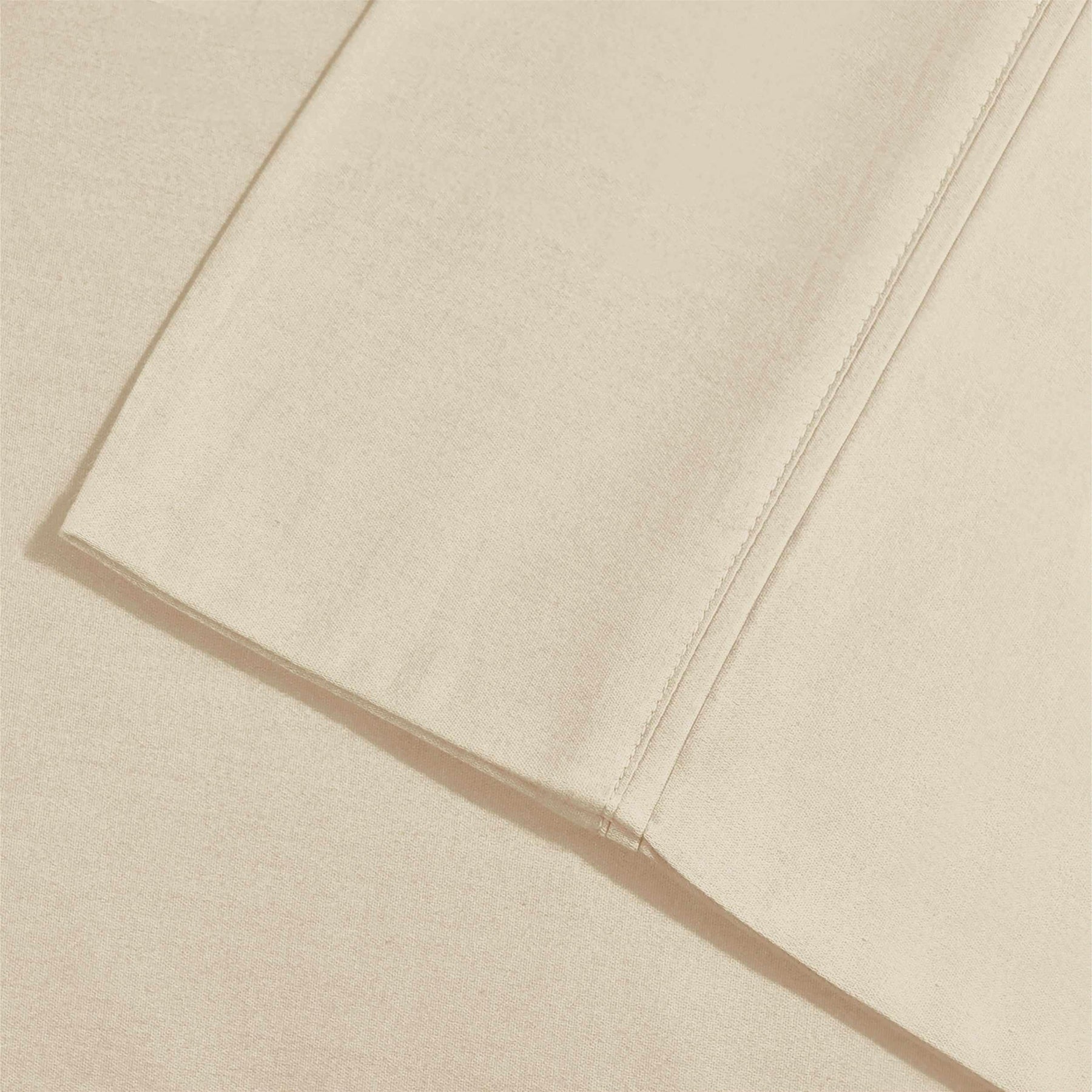 Microfiber Wrinkle Resistant Solid 2 Piece Pillowcase Set