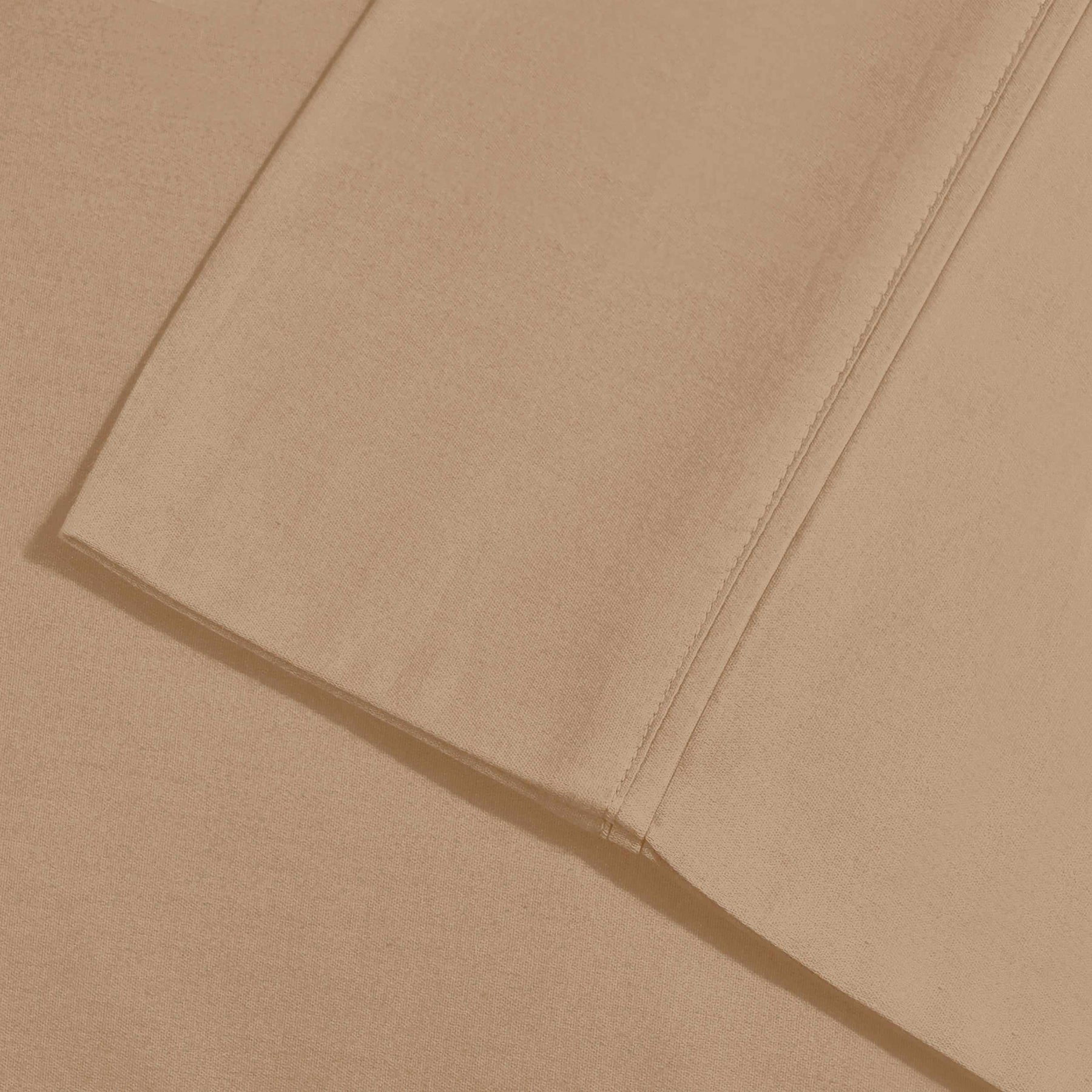 Microfiber Wrinkle Resistant Solid 2 Piece Pillowcase Set