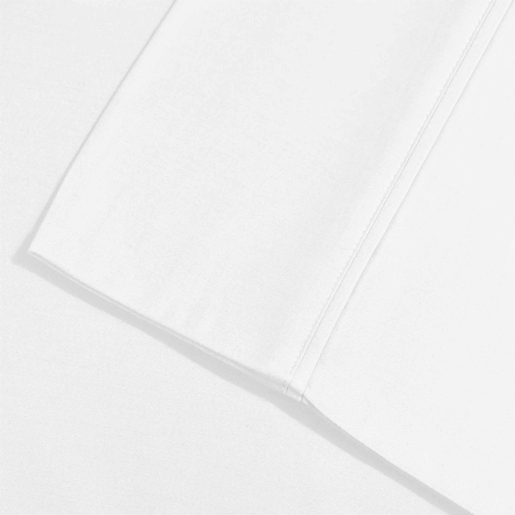 Microfiber Wrinkle Resistant Solid 2 Piece Pillowcase Set