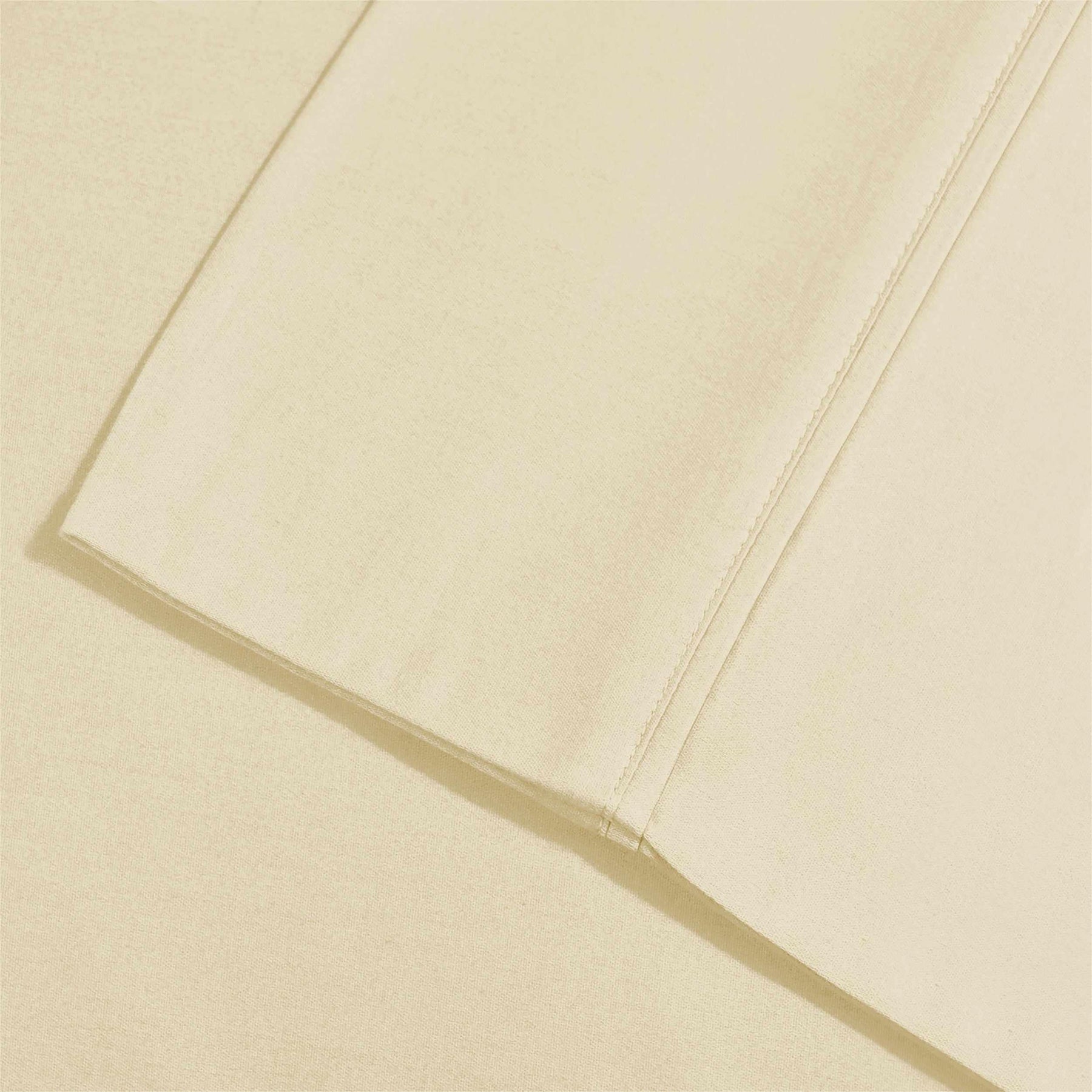 Microfiber Wrinkle Resistant Solid 2 Piece Pillowcase Set