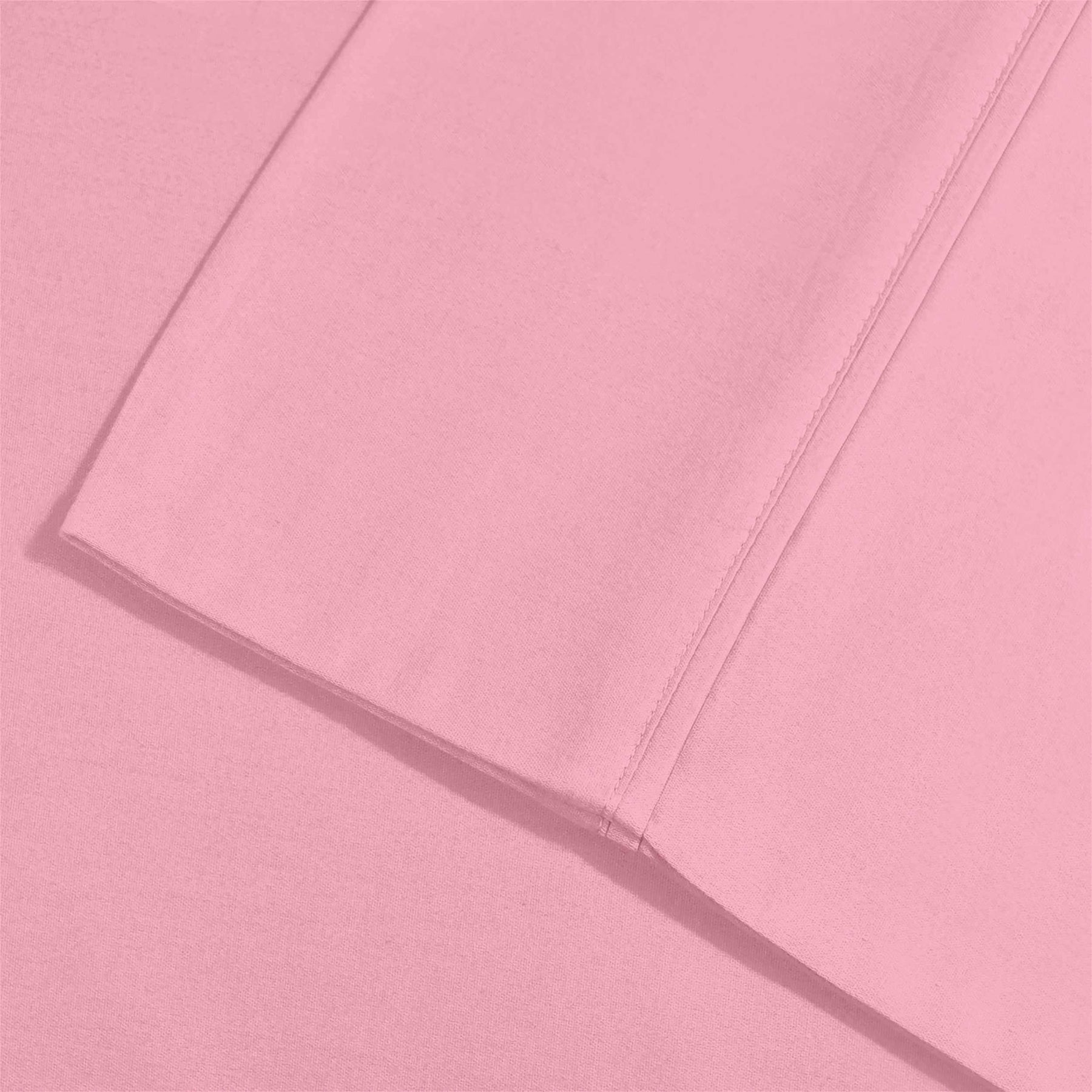 Microfiber Wrinkle Resistant Solid 2 Piece Pillowcase Set