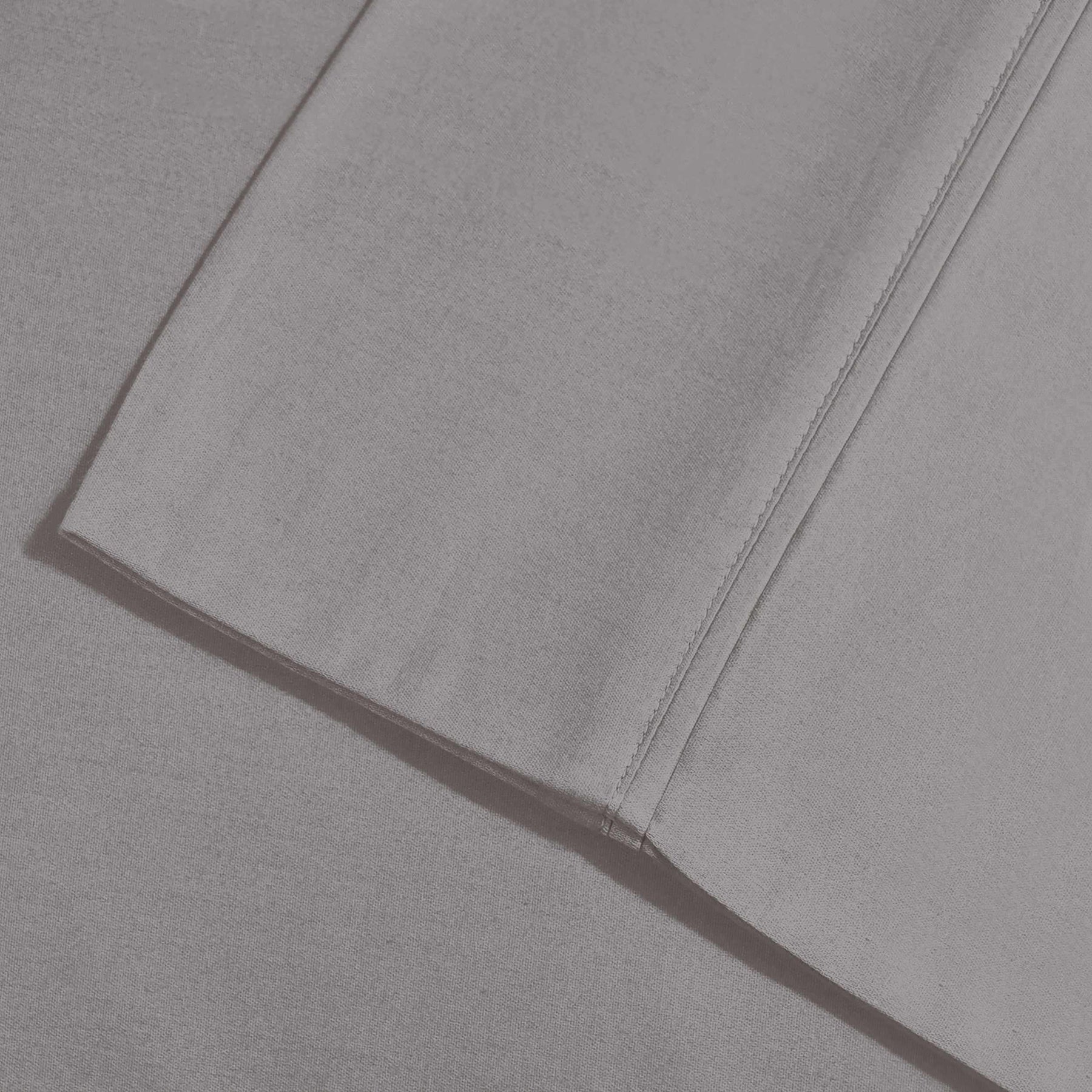 Microfiber Wrinkle Resistant Solid 2 Piece Pillowcase Set