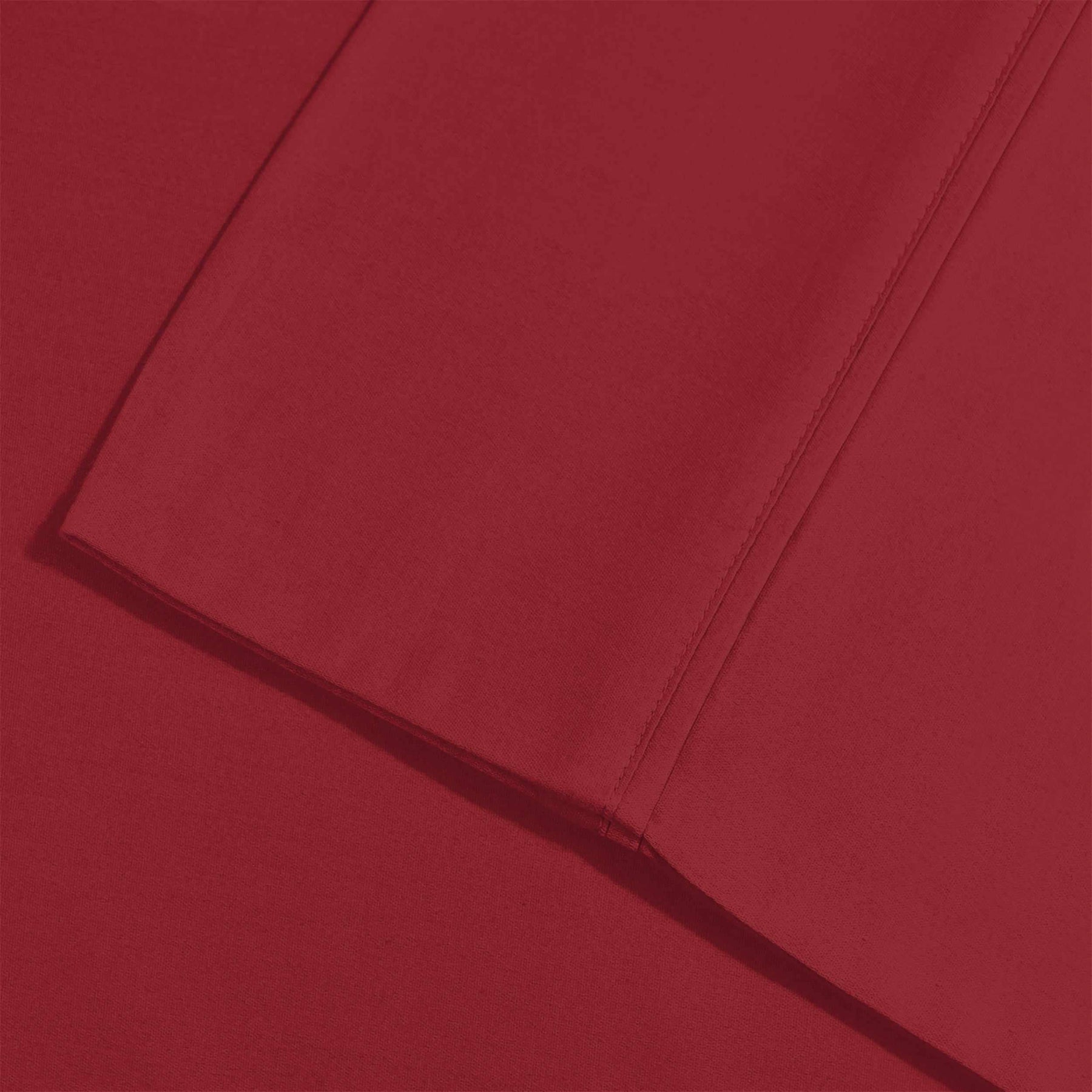 Microfiber Wrinkle Resistant Solid 2 Piece Pillowcase Set