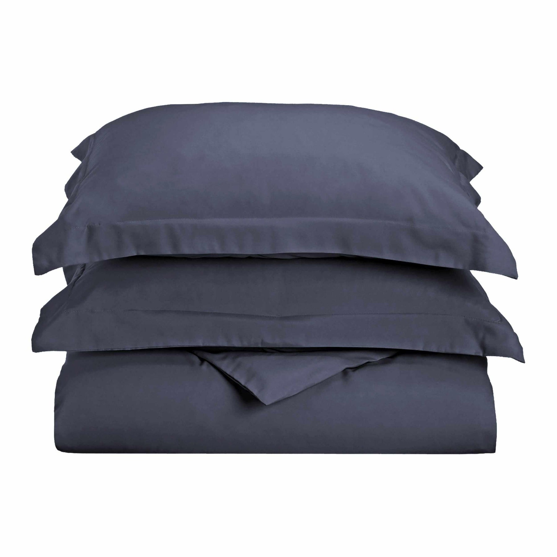 Microfiber Wrinkle Resistant Solid Duvet Cover Set