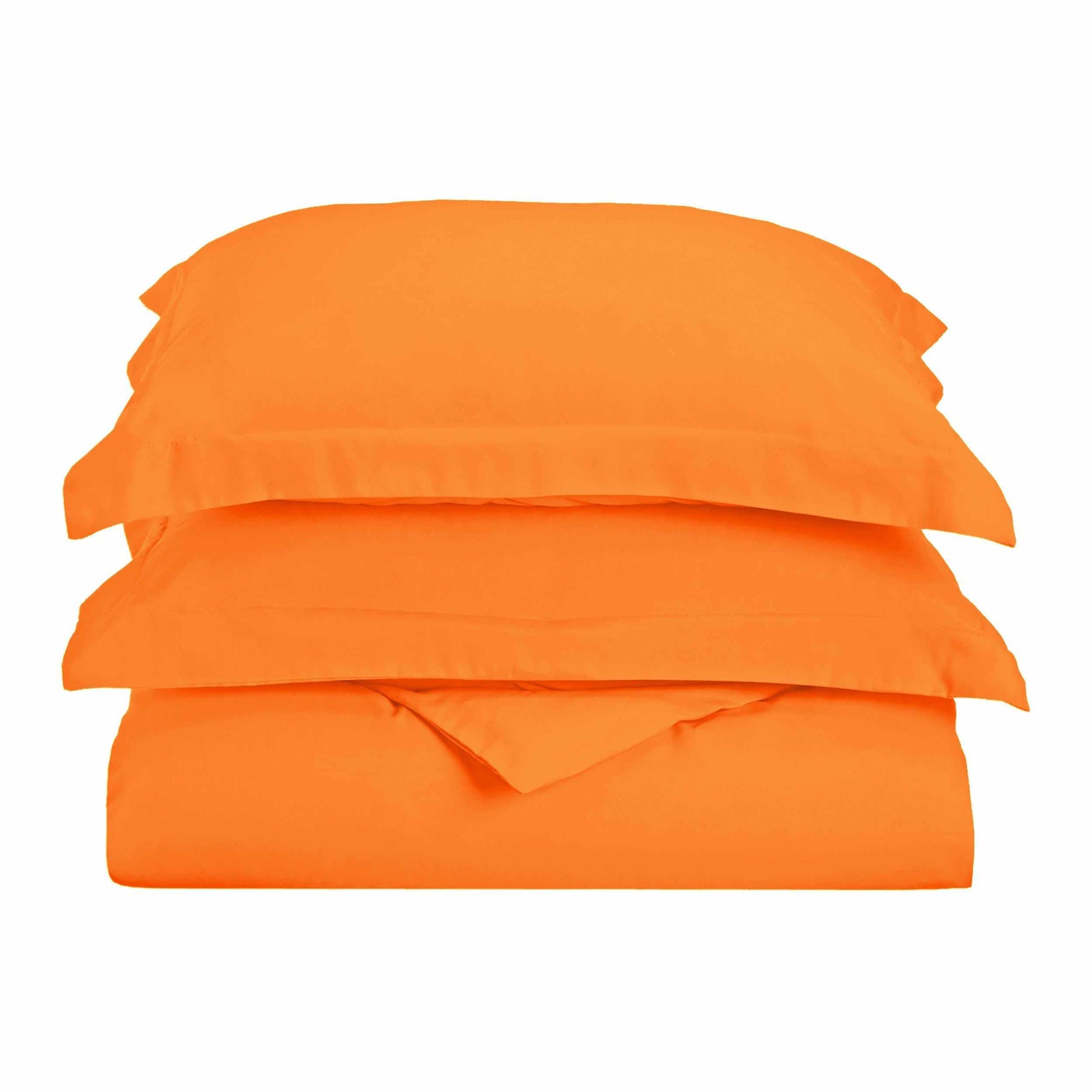 Microfiber Wrinkle Resistant Solid Duvet Cover Set