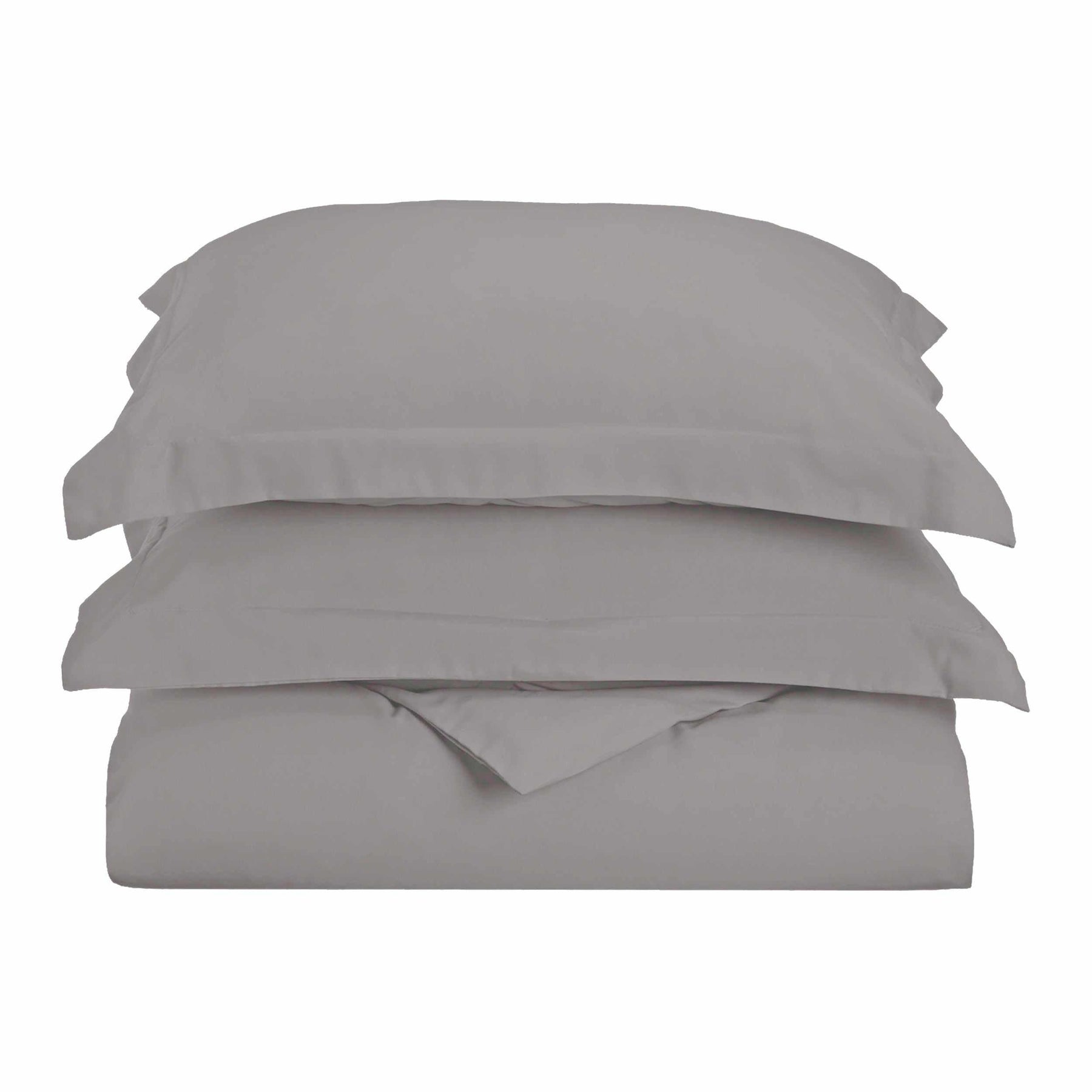Microfiber Wrinkle Resistant Solid Duvet Cover Set
