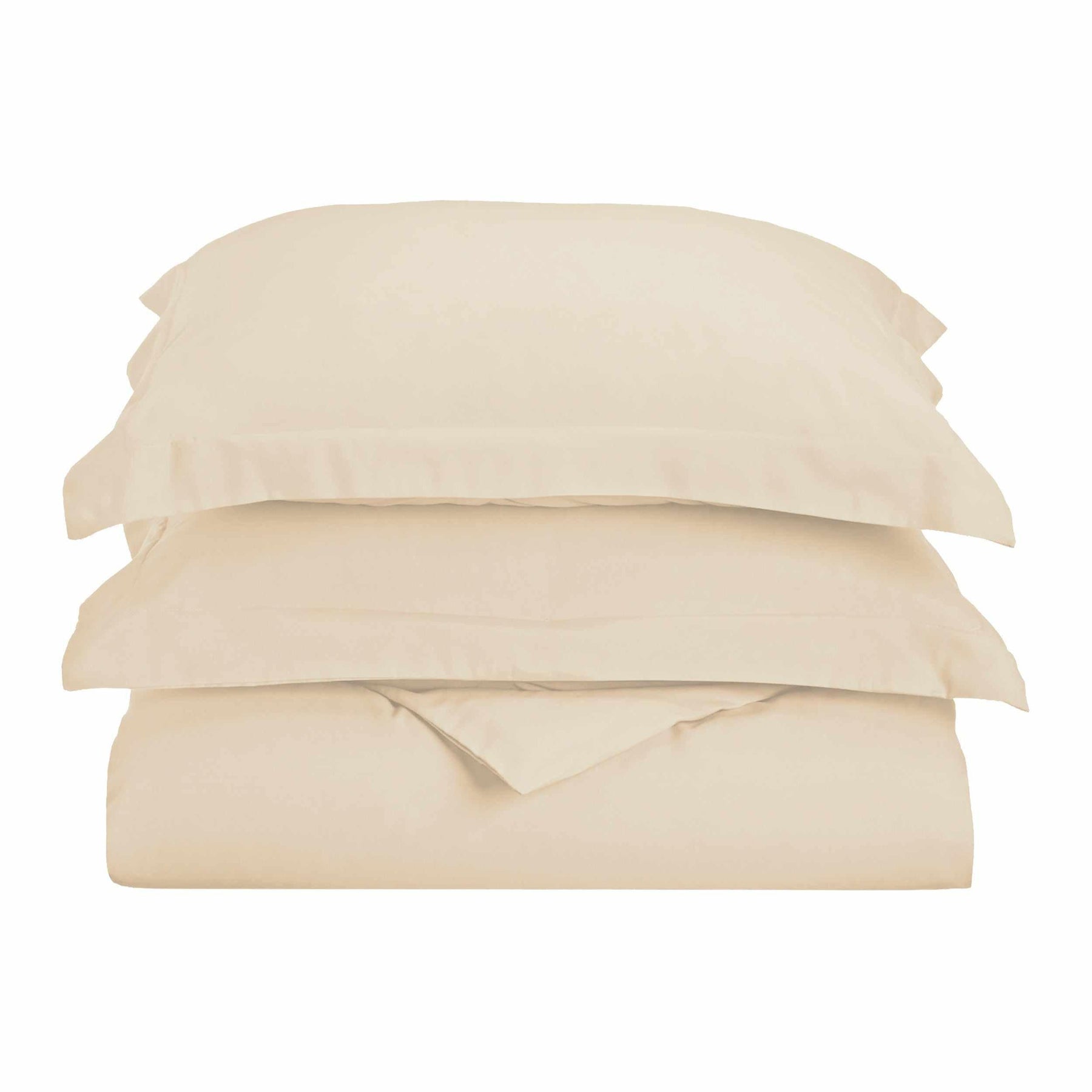 Microfiber Wrinkle Resistant Solid Duvet Cover Set