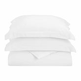 Microfiber Wrinkle Resistant Solid Duvet Cover Set