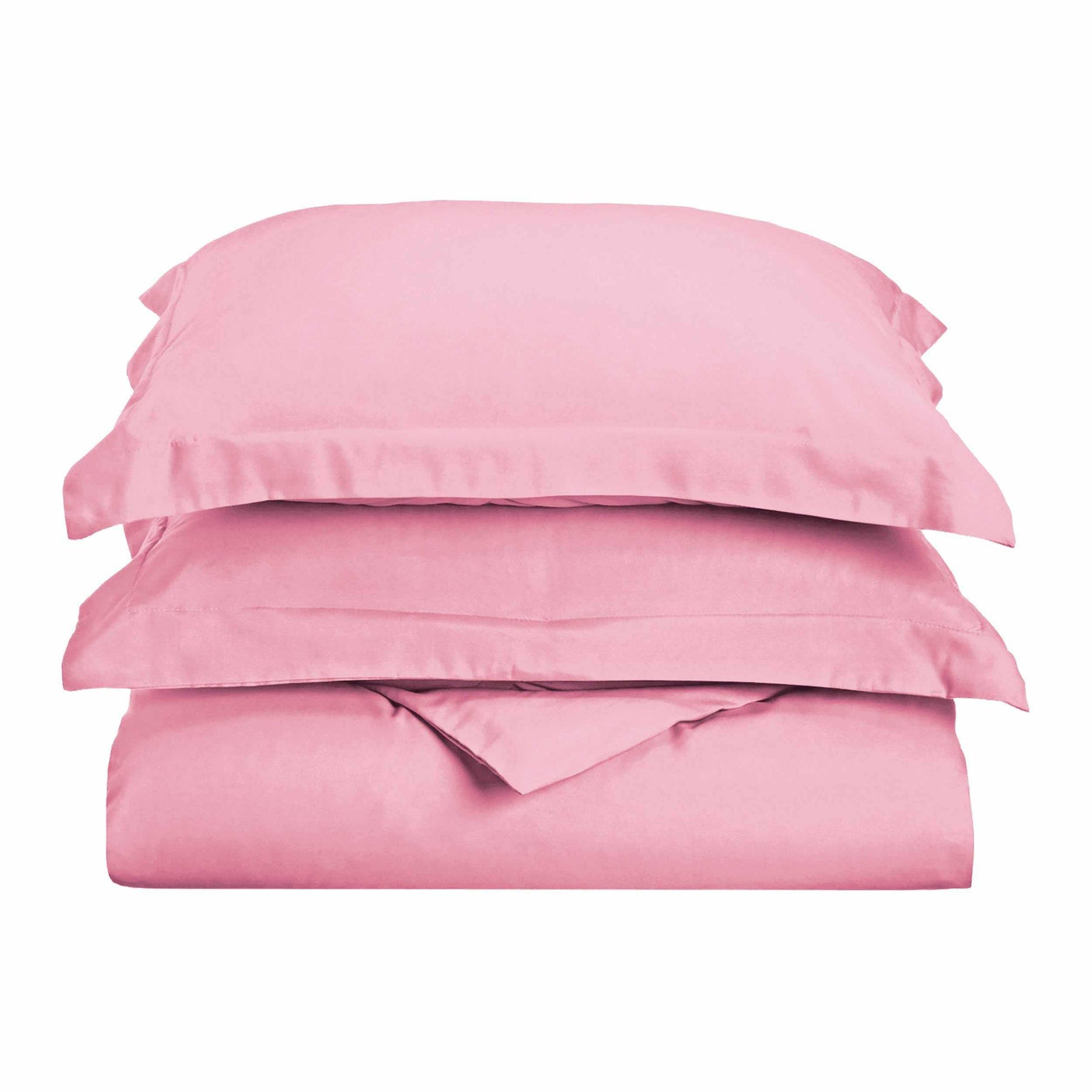 Microfiber Wrinkle Resistant Solid Duvet Cover Set