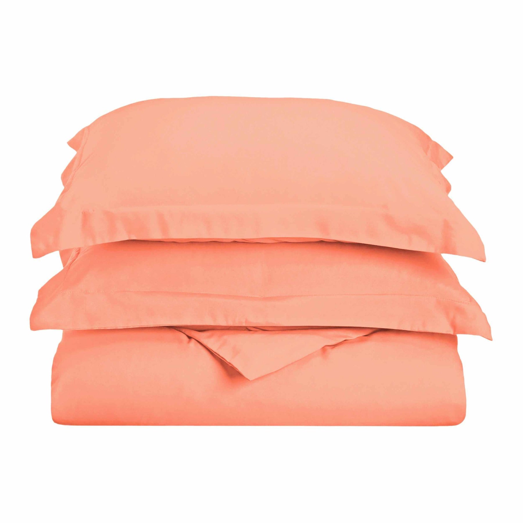 Microfiber Wrinkle Resistant Solid Duvet Cover Set