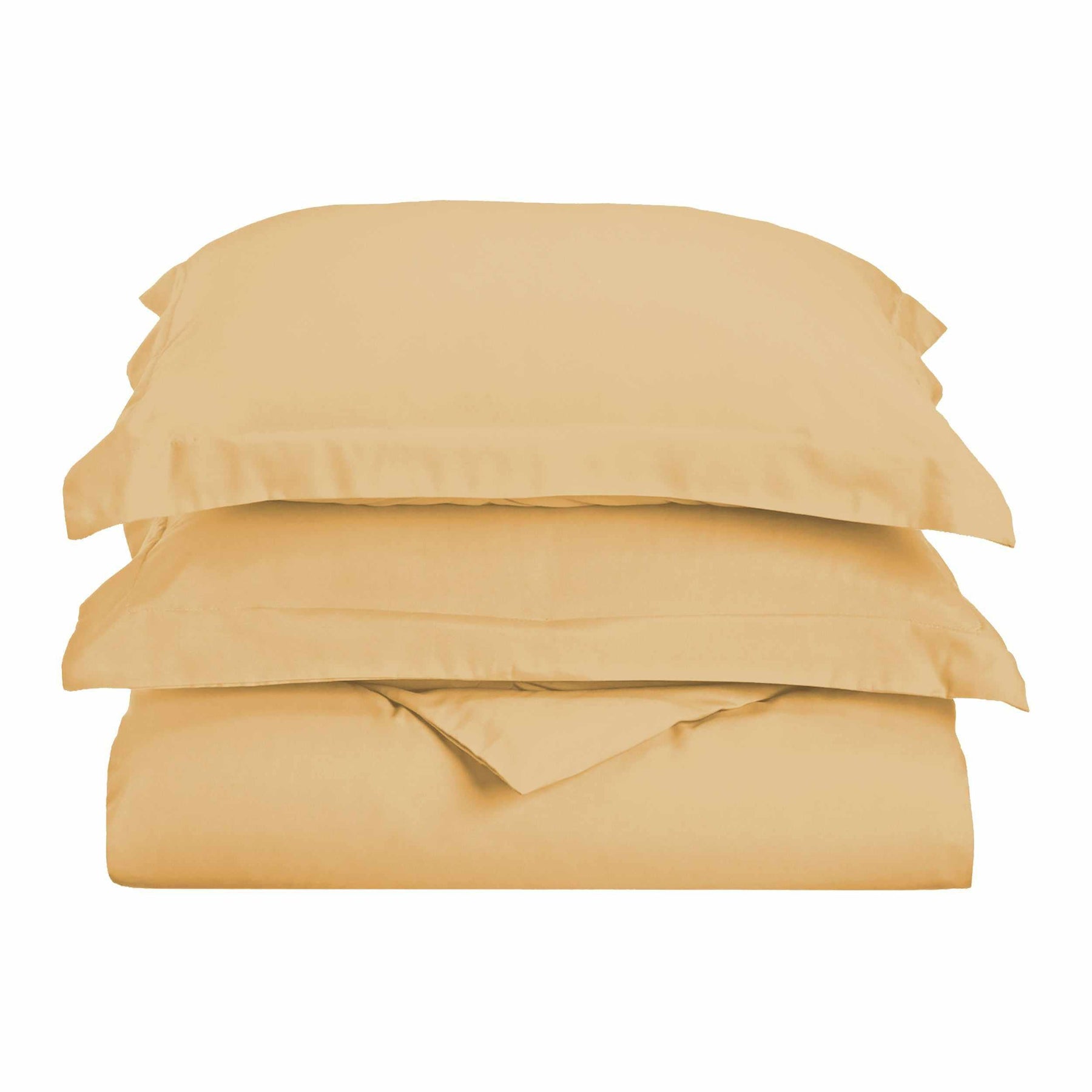 Microfiber Wrinkle Resistant Solid Duvet Cover Set