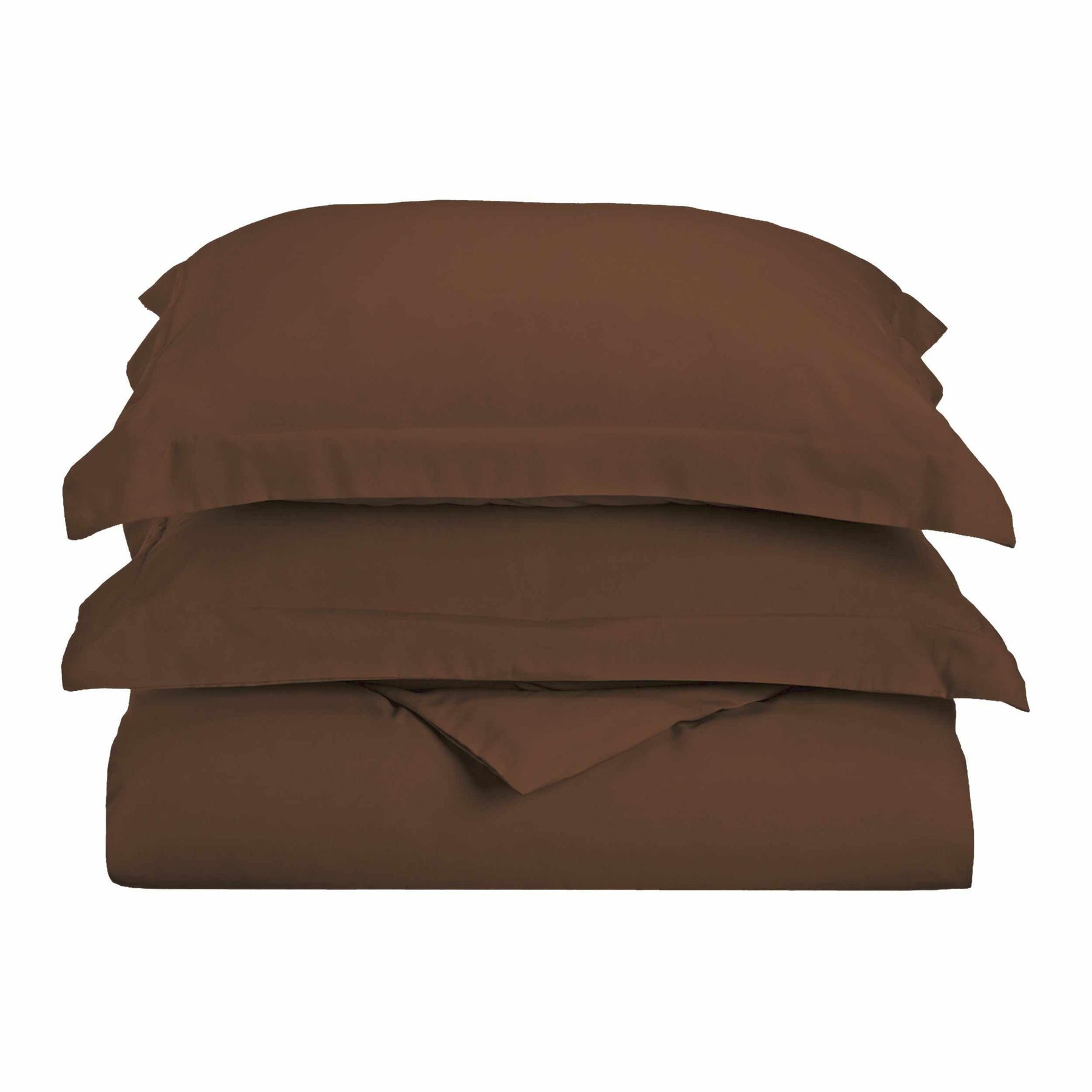 Microfiber Wrinkle Resistant Solid Duvet Cover Set