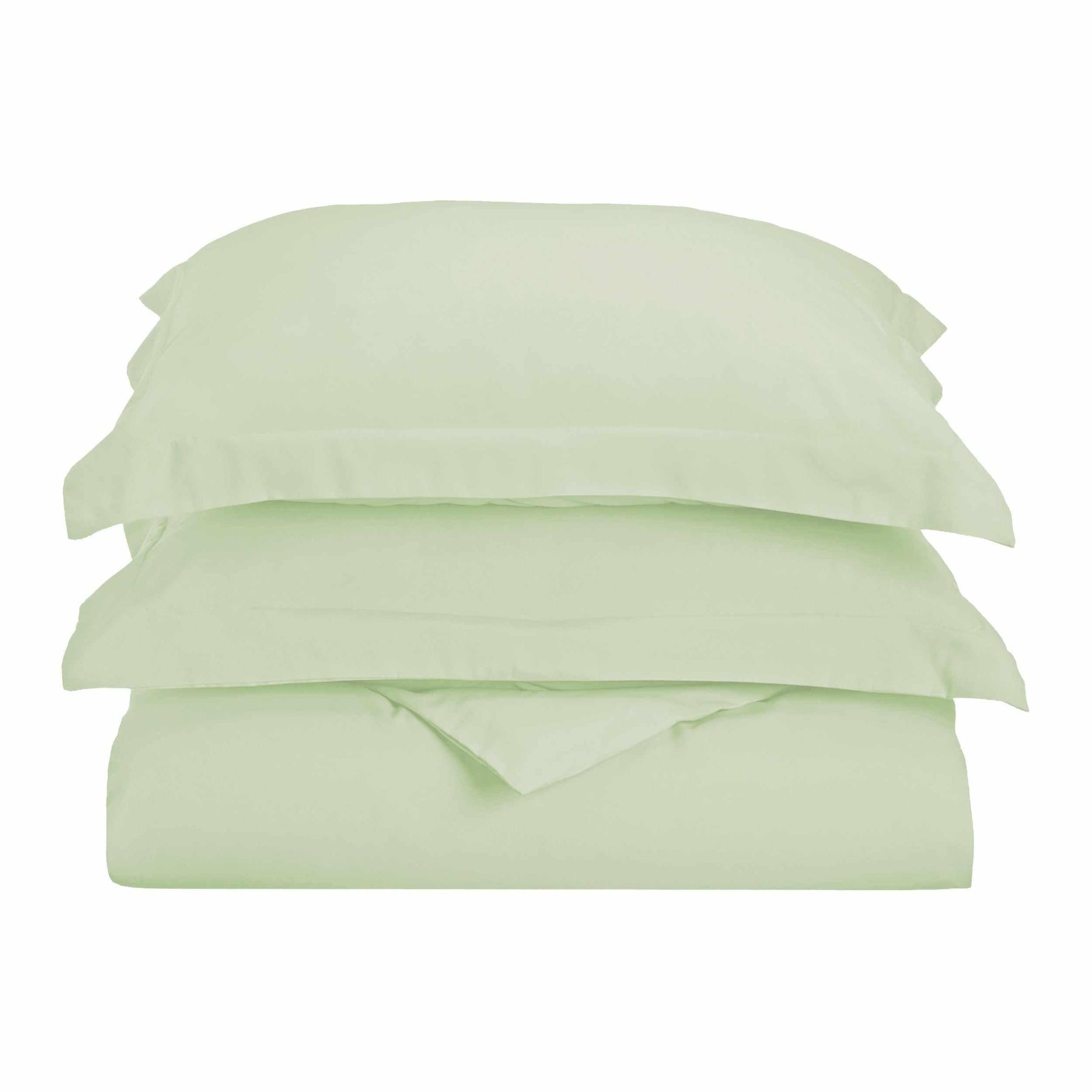 Microfiber Wrinkle Resistant Solid Duvet Cover Set