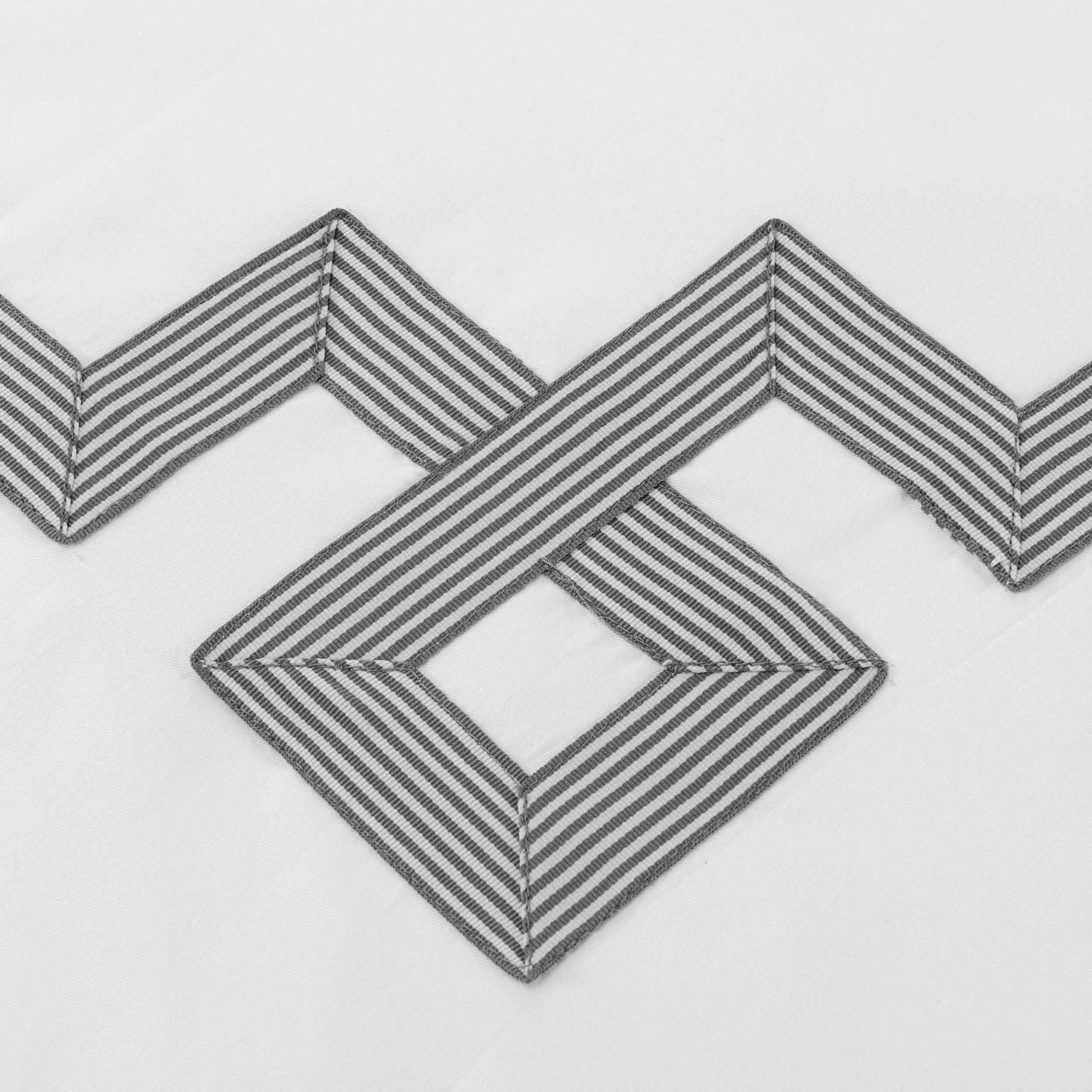 Miller Embroidered Border Cotton Duvet Cover Set