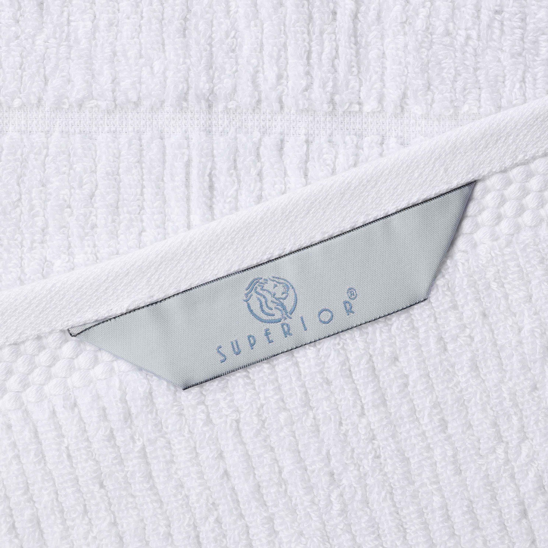 Milo Smart Twist Viscose Cotton Blend Solid Ribbed 3 Piece Towel Set