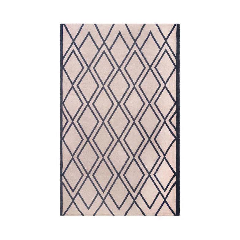 Modern Diamond Lattice Indoor/ Outdoor Area Rug