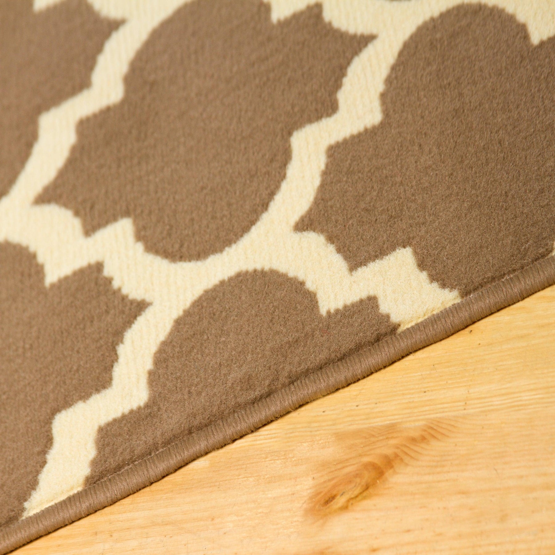 Modern Quatrefoil Geometric Lattice Indoor Area Rug