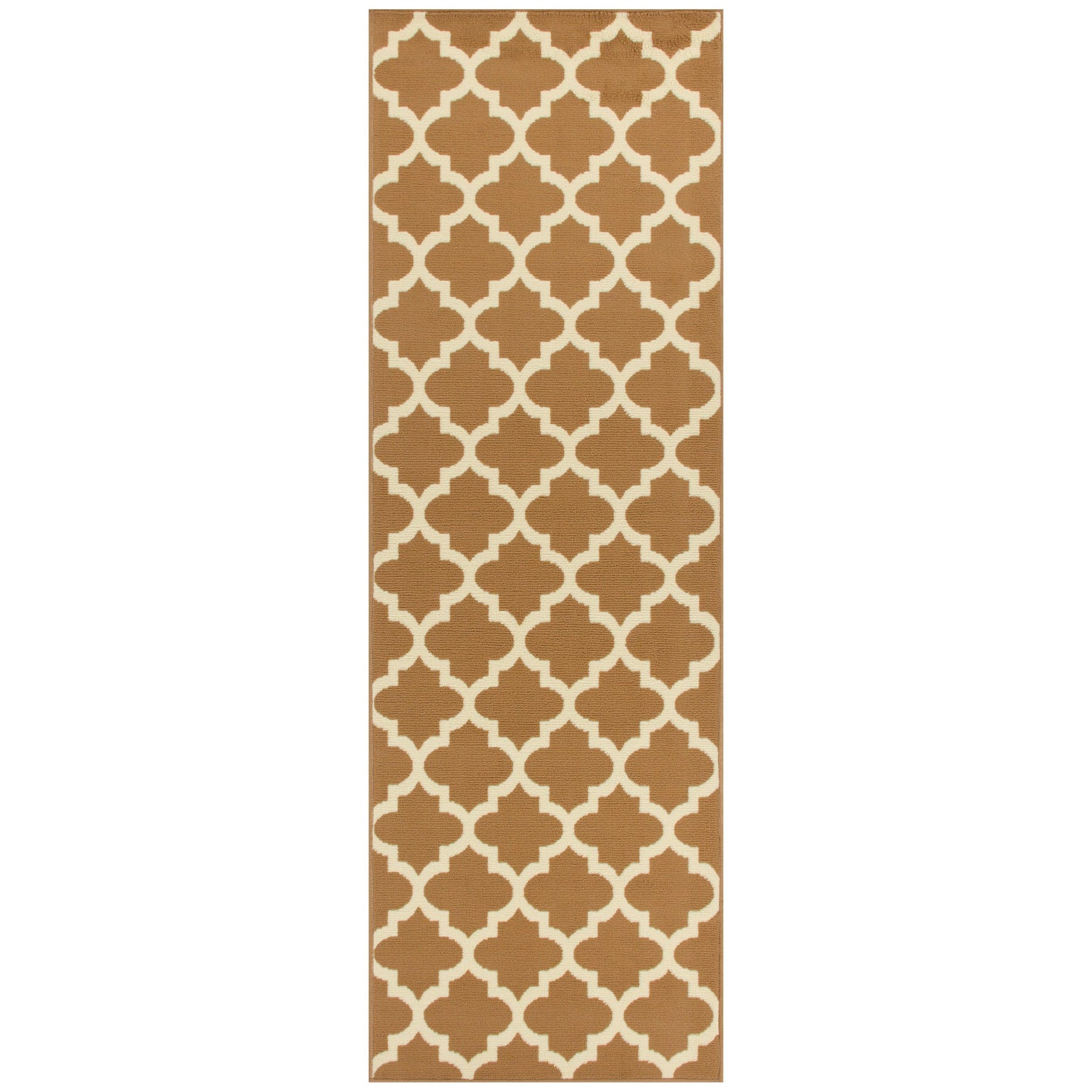 Modern Quatrefoil Geometric Lattice Indoor Area Rug