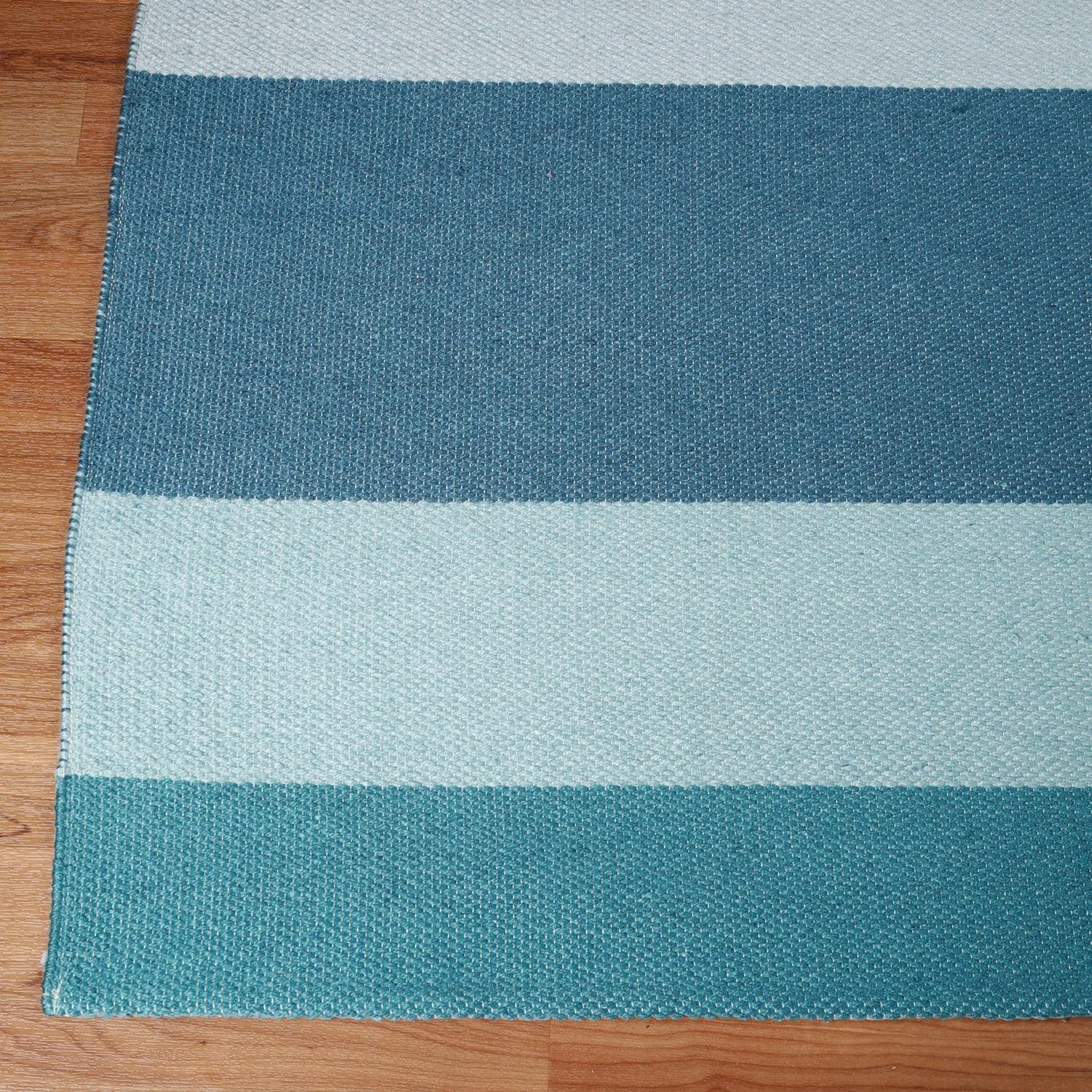 Modern Stripes Area Rug Indoor Outdoor Durable Pattern Rug