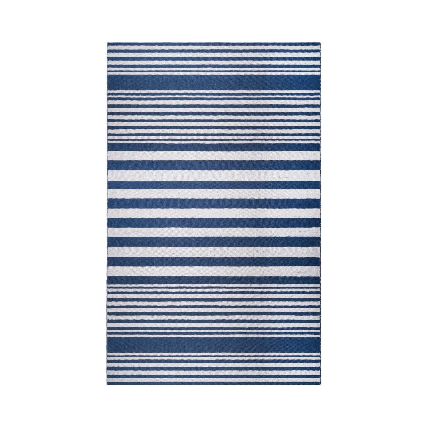 Modern Stripes Large Indoor Outdoor Pattern Area Rug