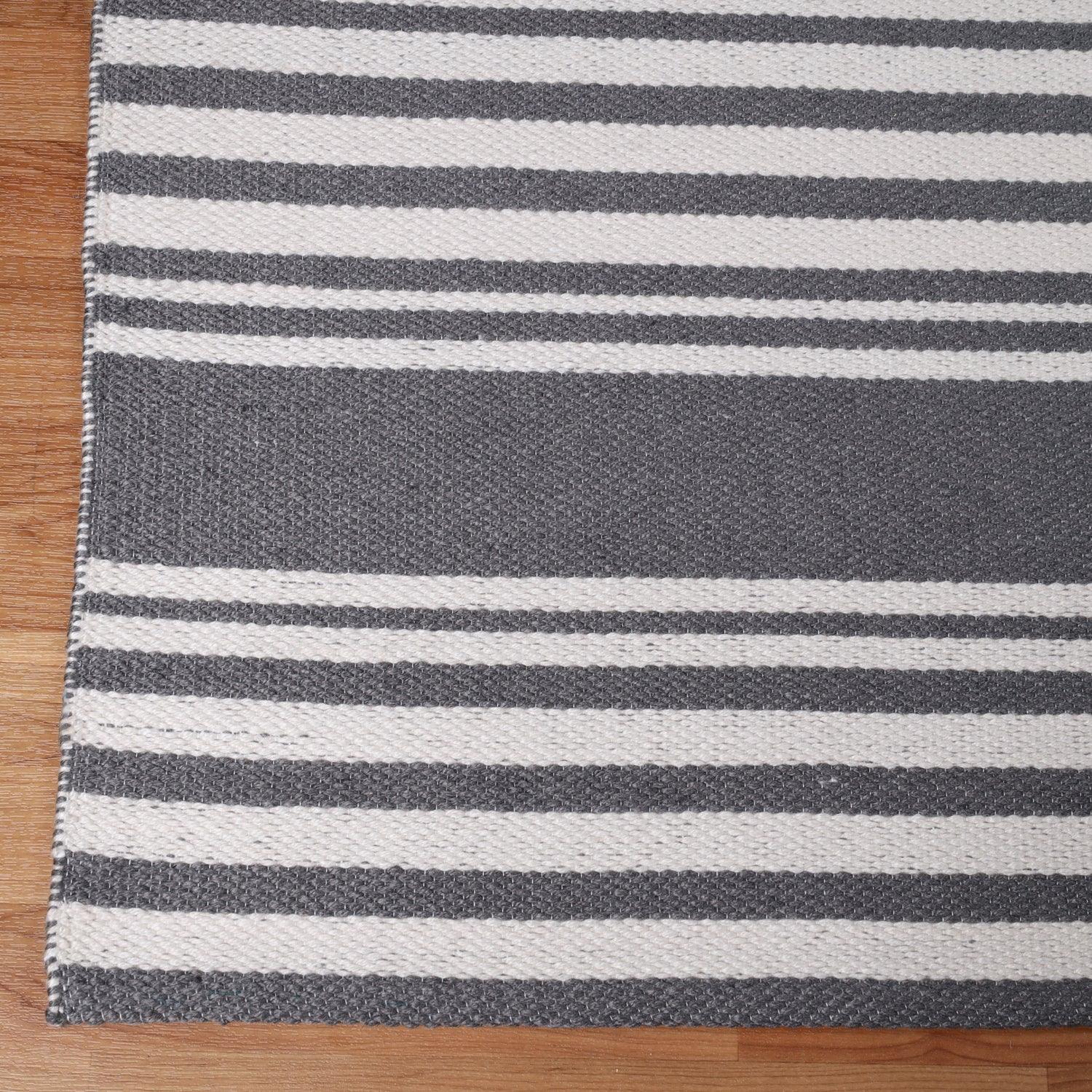 Modern Stripes Large Indoor Outdoor Pattern Area Rug