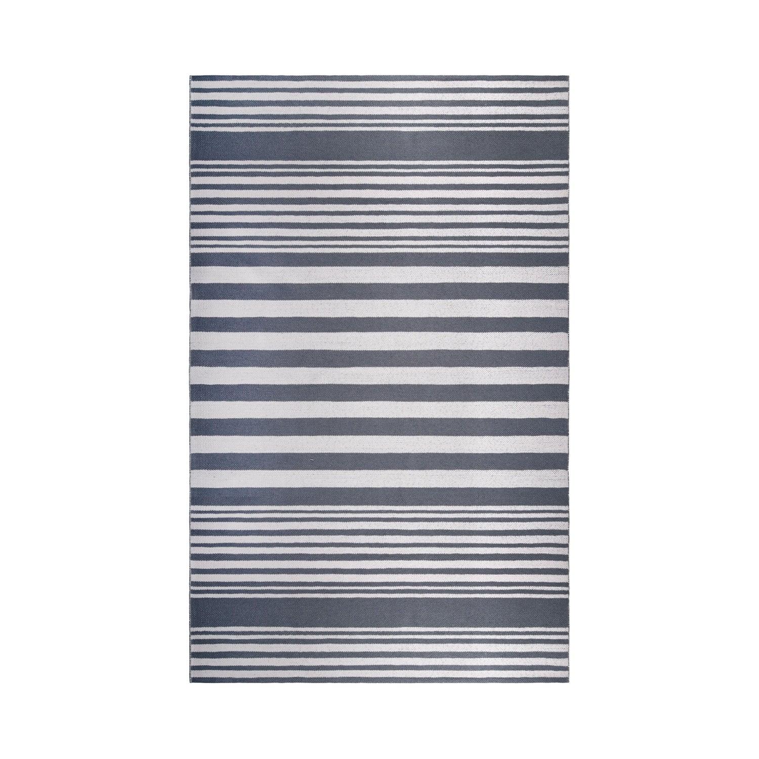 Modern Stripes Large Indoor Outdoor Pattern Area Rug