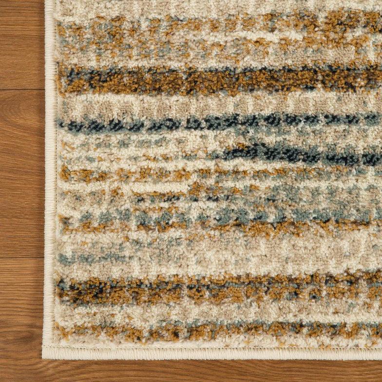 Montouk Pastel Striped Indoor Area Rugs or Runner Rug