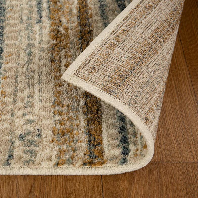 Montouk Pastel Striped Indoor Area Rugs or Runner Rug