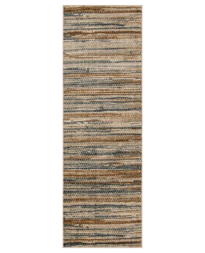 Montouk Pastel Striped Indoor Area Rugs or Runner Rug