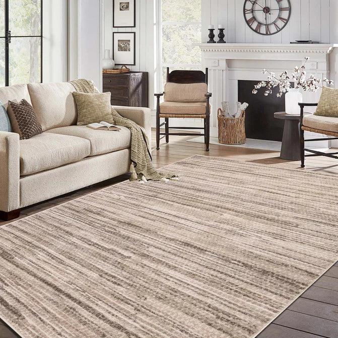 Montouk Pastel Striped Indoor Area Rugs or Runner Rug