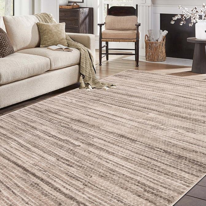 Montouk Pastel Striped Indoor Area Rugs or Runner Rug