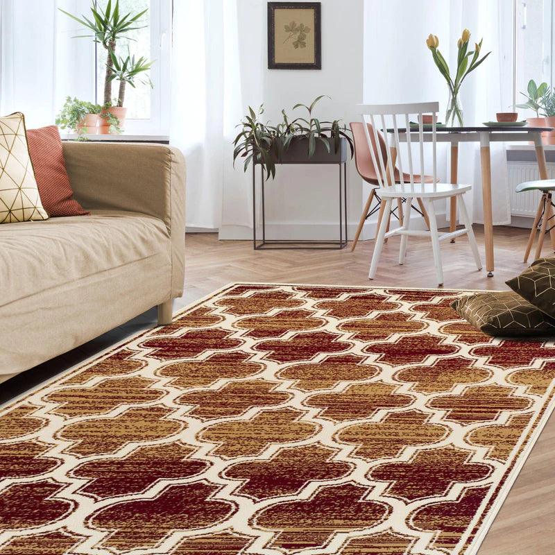 Moroccan Bohemian Trellis Indoor Large Area Rugs Or Runner Rug