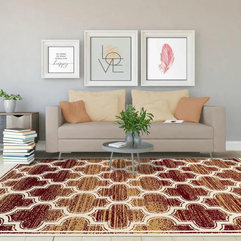 Moroccan Bohemian Trellis Indoor Large Area Rugs Or Runner Rug