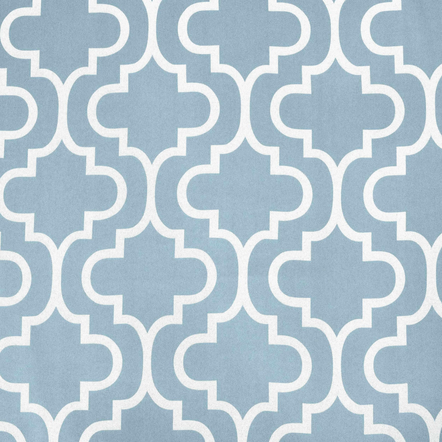 Moroccan Trellis Grommet 2-Piece Blackout Curtain Panel Set