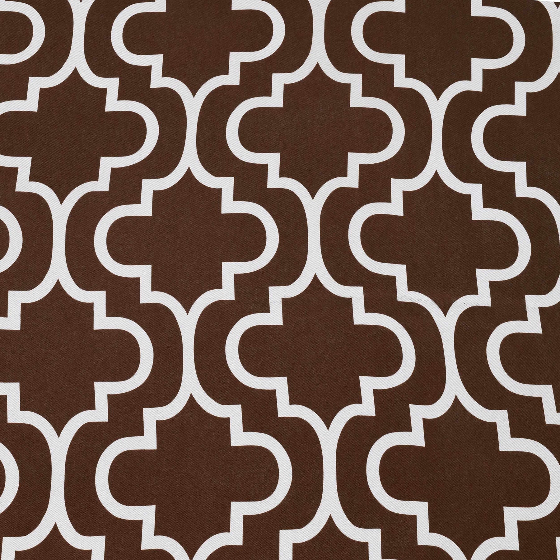 Moroccan Trellis Grommet 2-Piece Blackout Curtain Panel Set