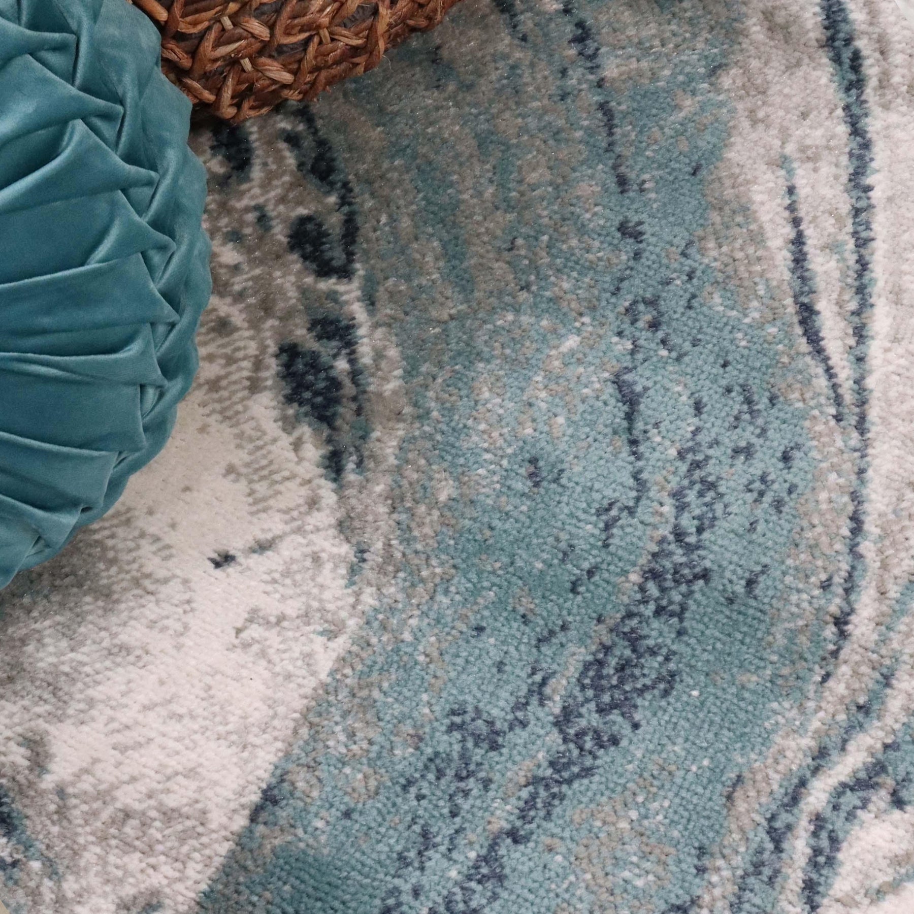 Morwenna Abstract Modern Indoor Area Rugs Or Runner Rug