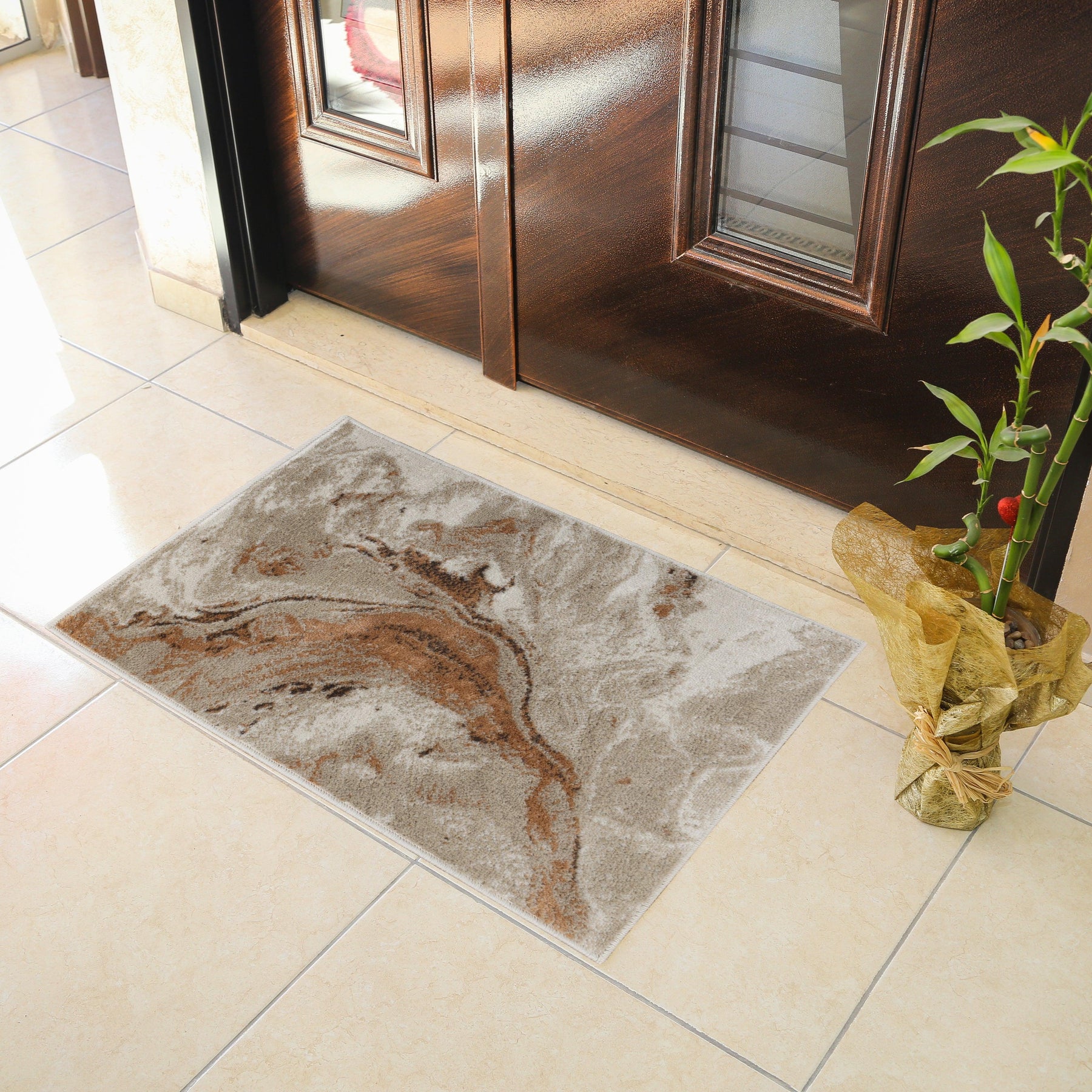 Morwenna Abstract Modern Indoor Area Rugs Or Runner Rug