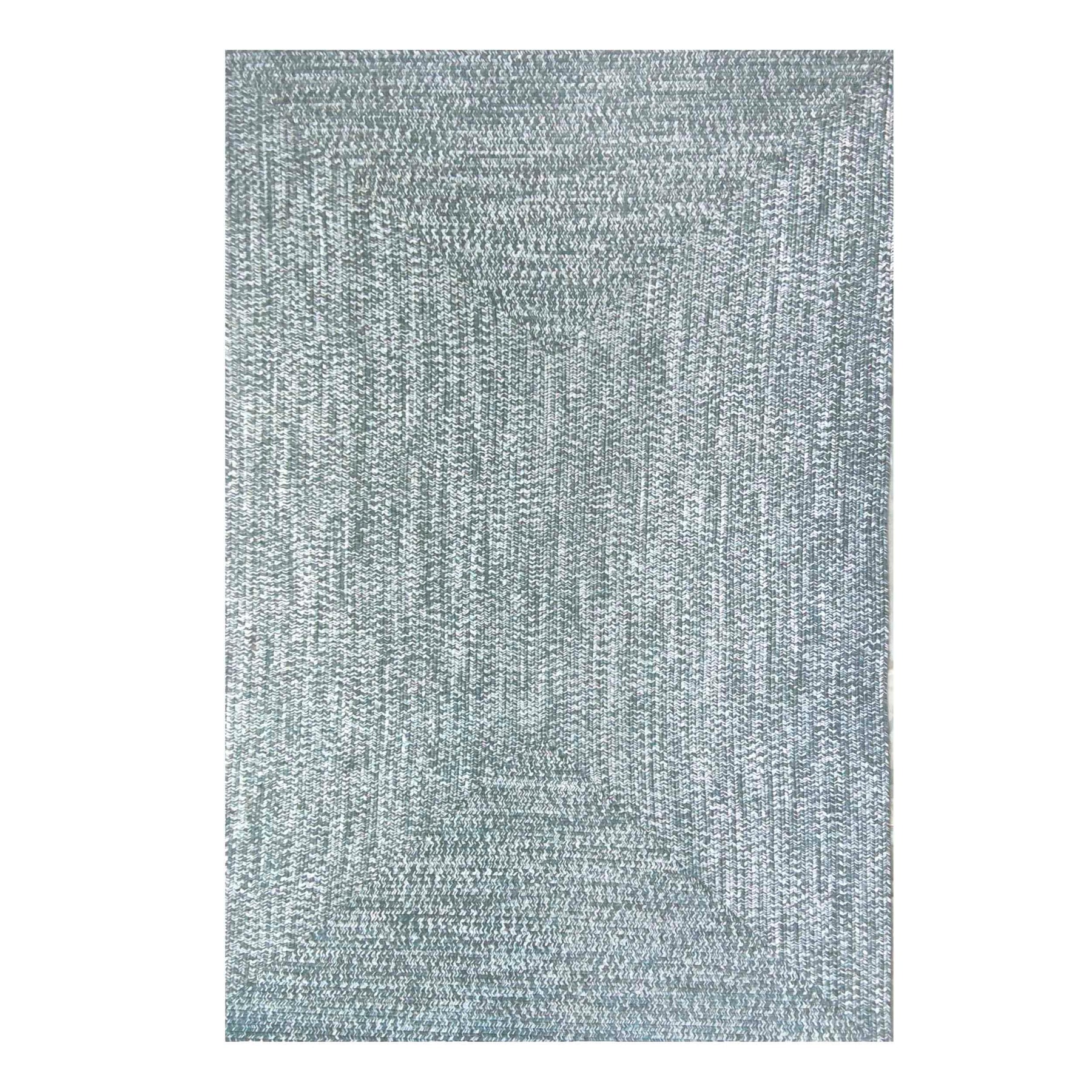 Multi Toned Braided Area Rug Bohemian Indoor Outdoor Rugs