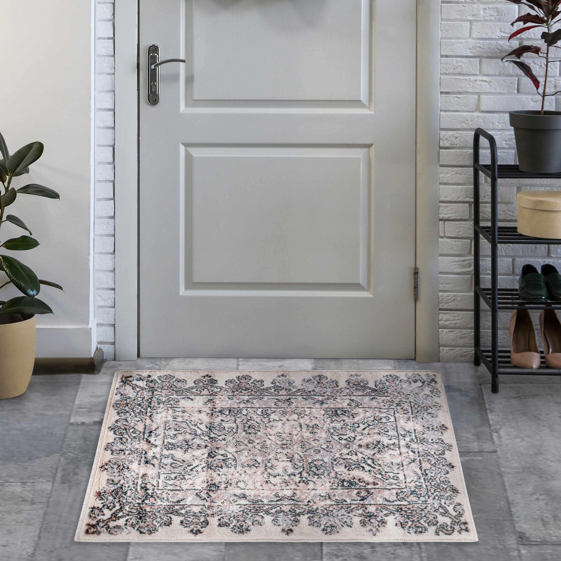 Myel Classic Traditional Medallion Indoor Area Rug Or Runner Rug