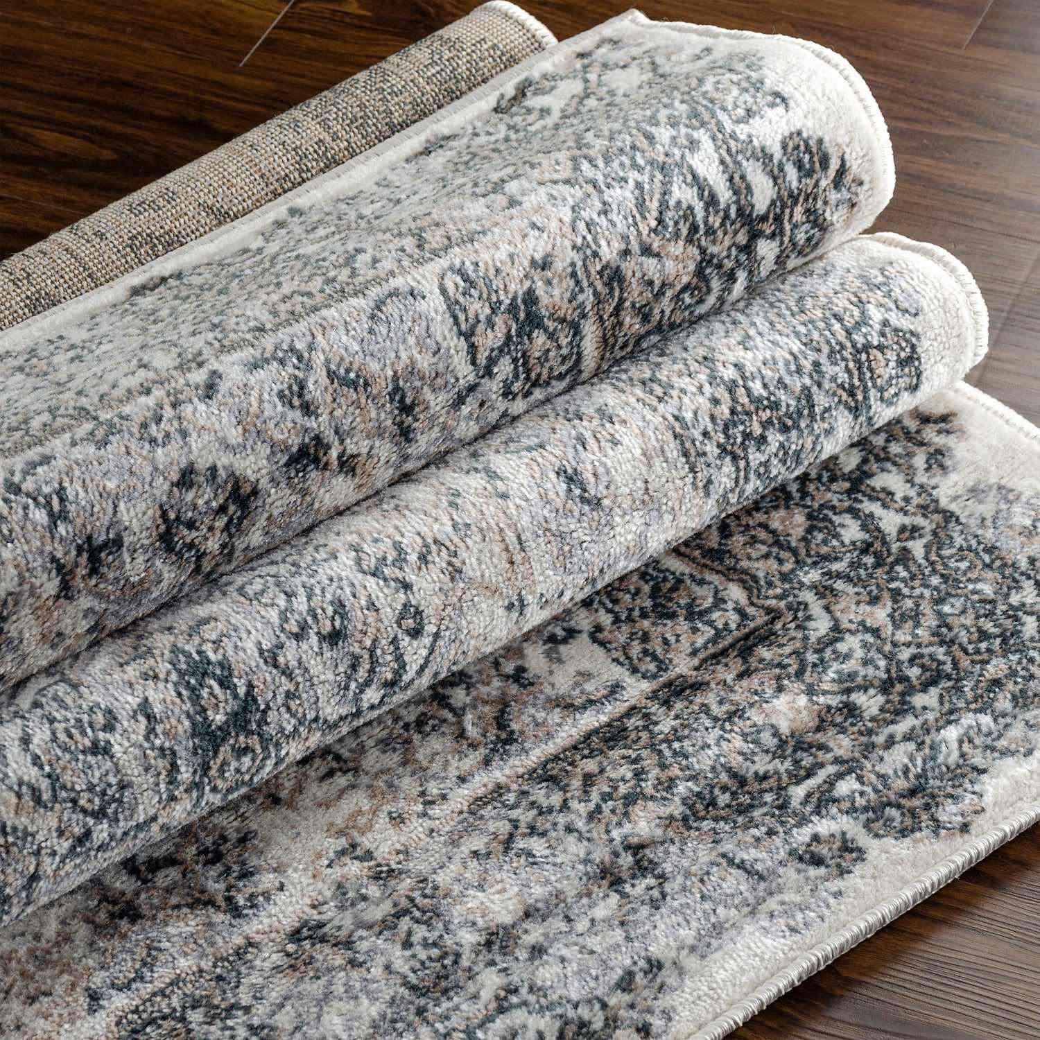 Myel Classic Traditional Medallion Indoor Area Rug Or Runner Rug