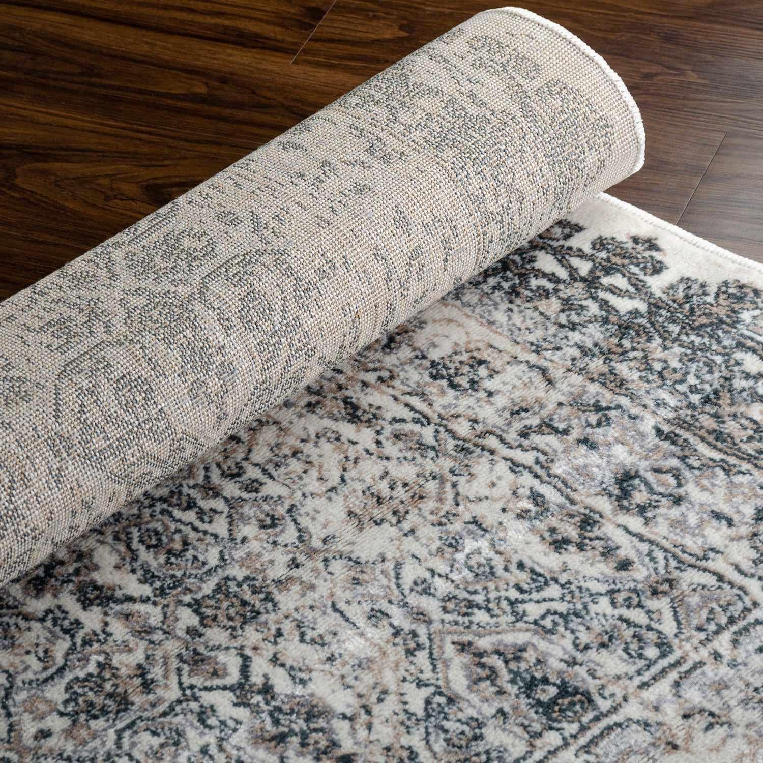 Myel Classic Traditional Medallion Indoor Area Rug Or Runner Rug