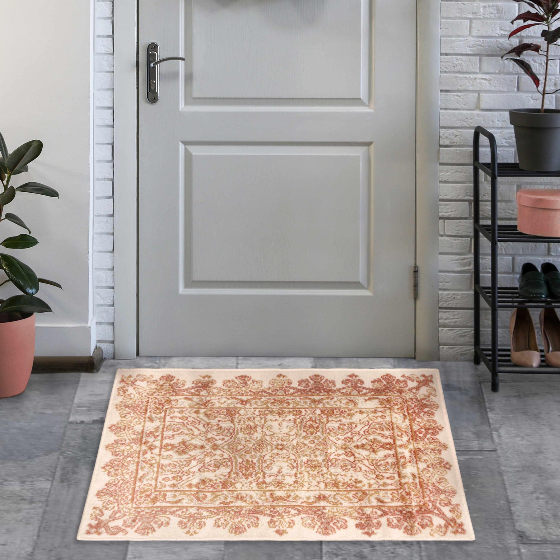 Myel Classic Traditional Medallion Indoor Area Rug Or Runner Rug