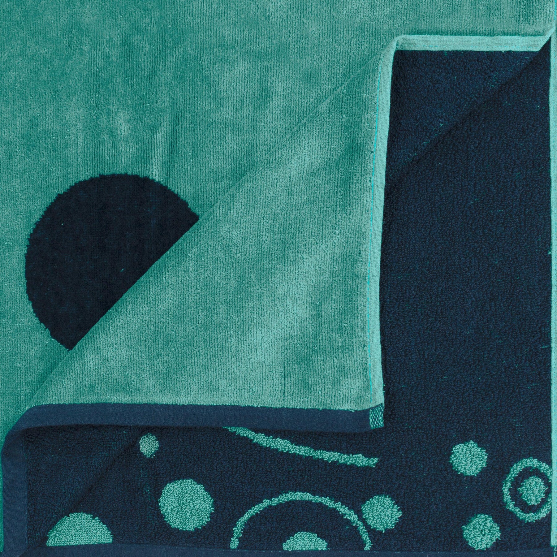 Mystic Dolphin Cotton Oversized 2 Piece Beach Towel Set