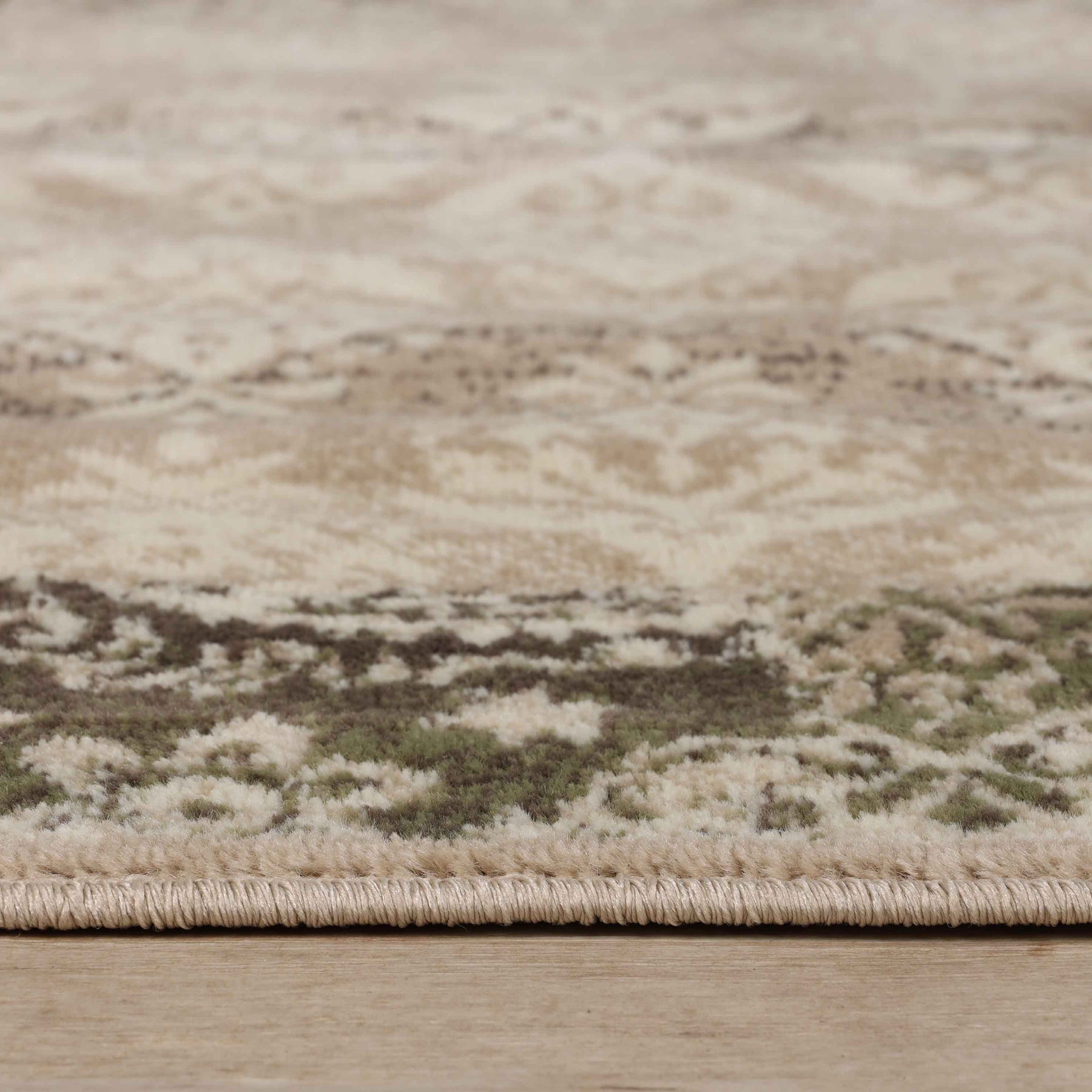 Mystique Distressed Damask Indoor Area Rug Or Runner Rug