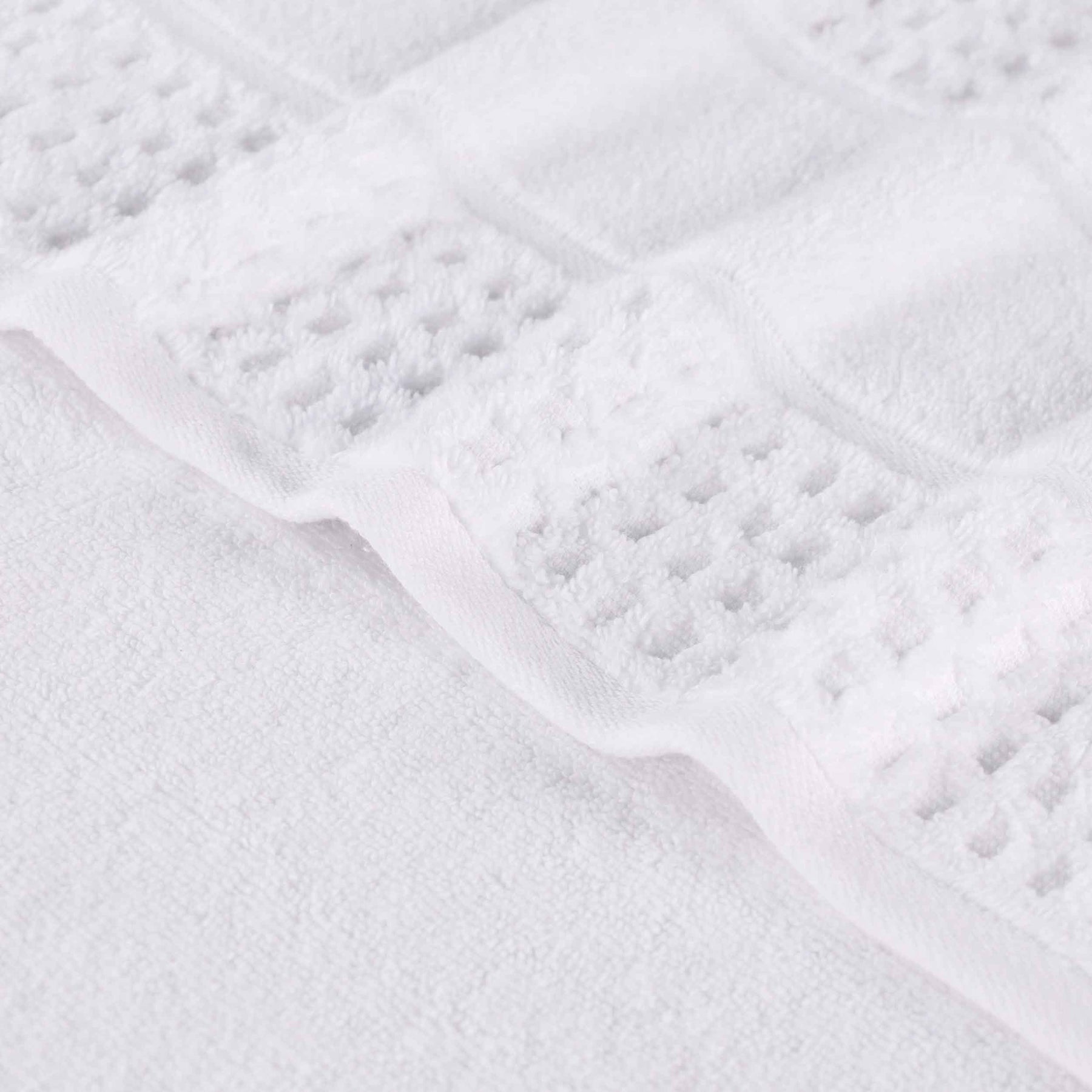 Napa Zero Twist Cotton Solid Waffle Honeycomb 12 Piece Towel Set
