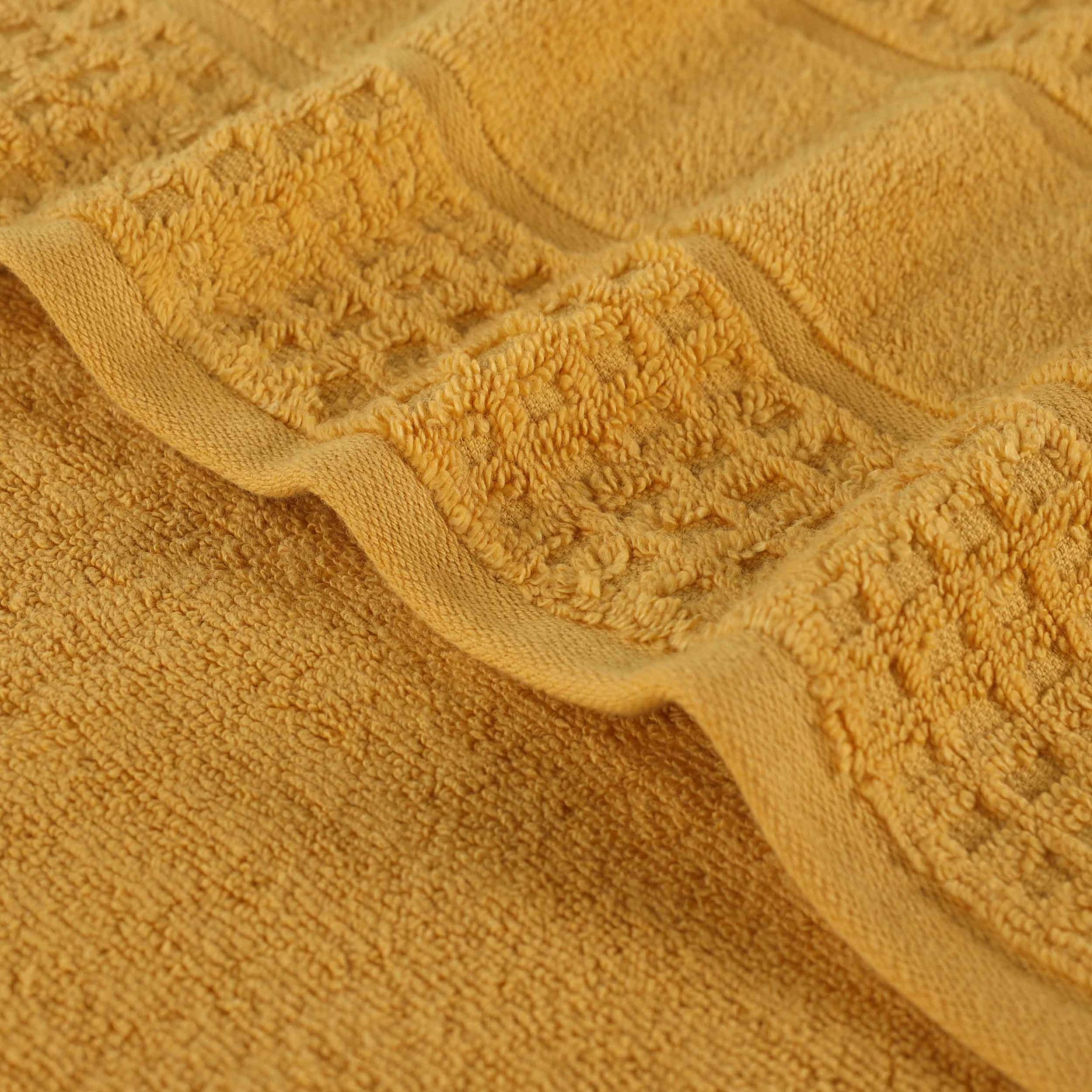 Napa Zero Twist Cotton Solid Waffle Honeycomb 6 Piece Towel Set